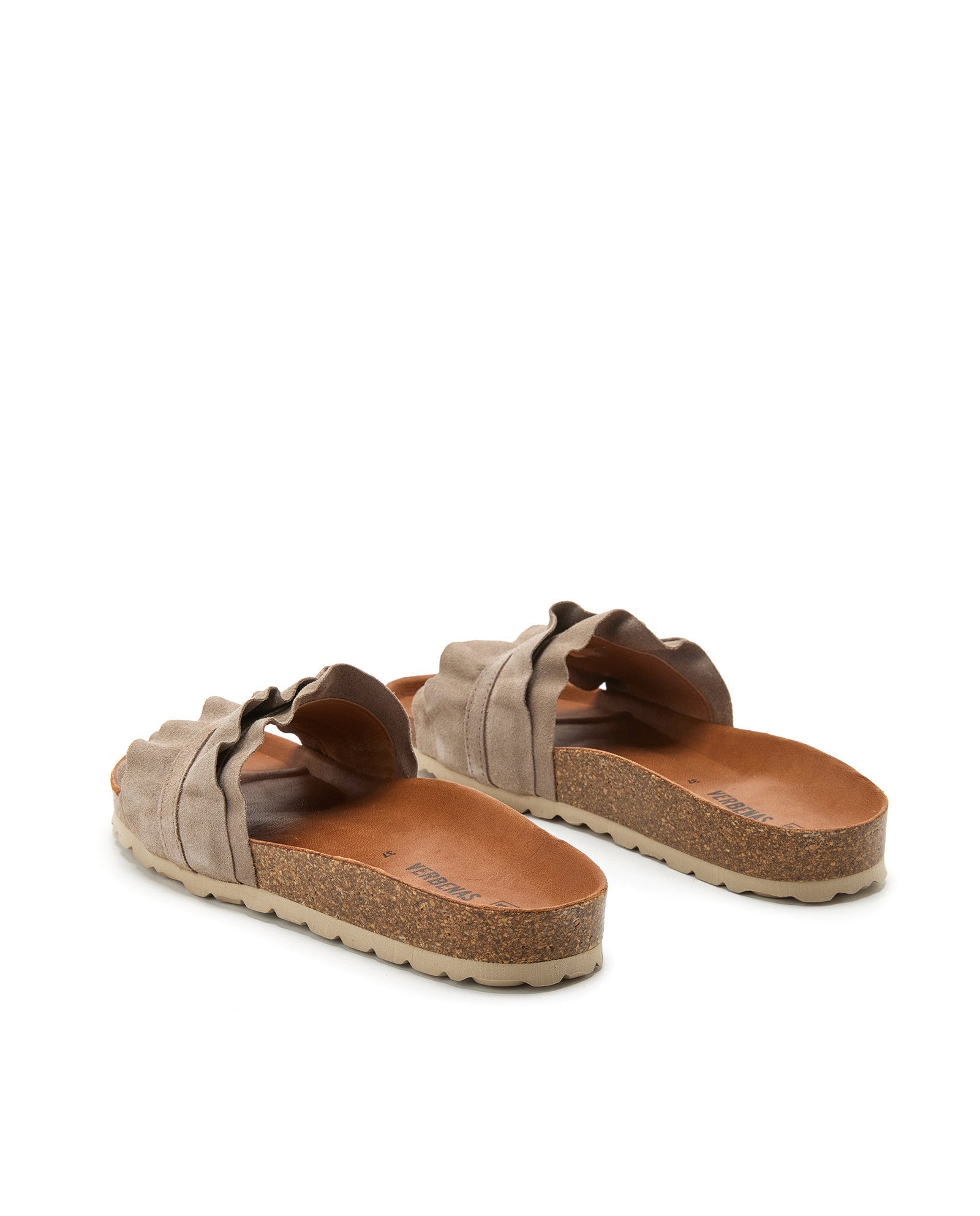 SANDALIAS ROCIO VOLANTE PIEDRA
