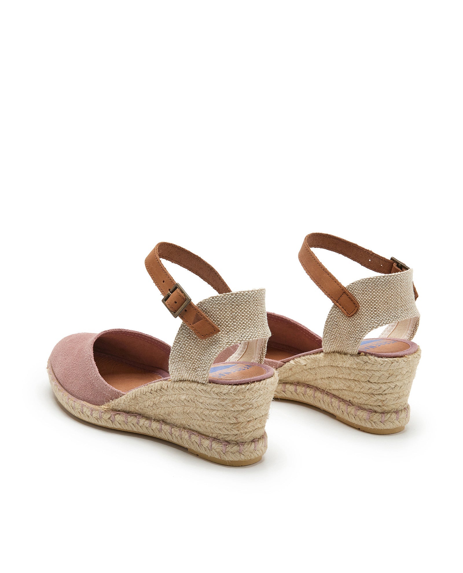 ALPARGATAS CON CUÑA MALENA SERRAJE ANTIQUE