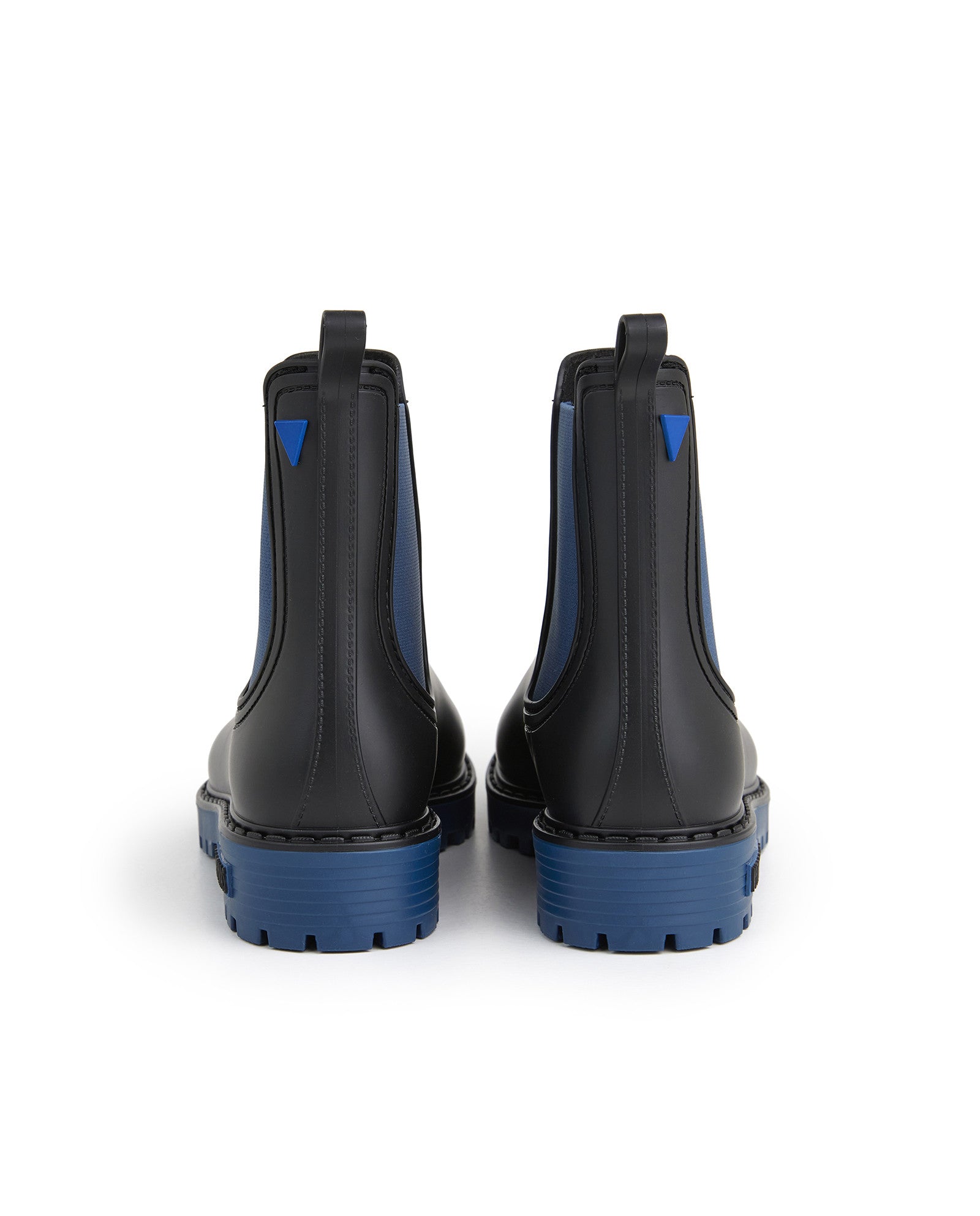 BOTAS AGUA GAUDI MATE NEGRO-AZUL