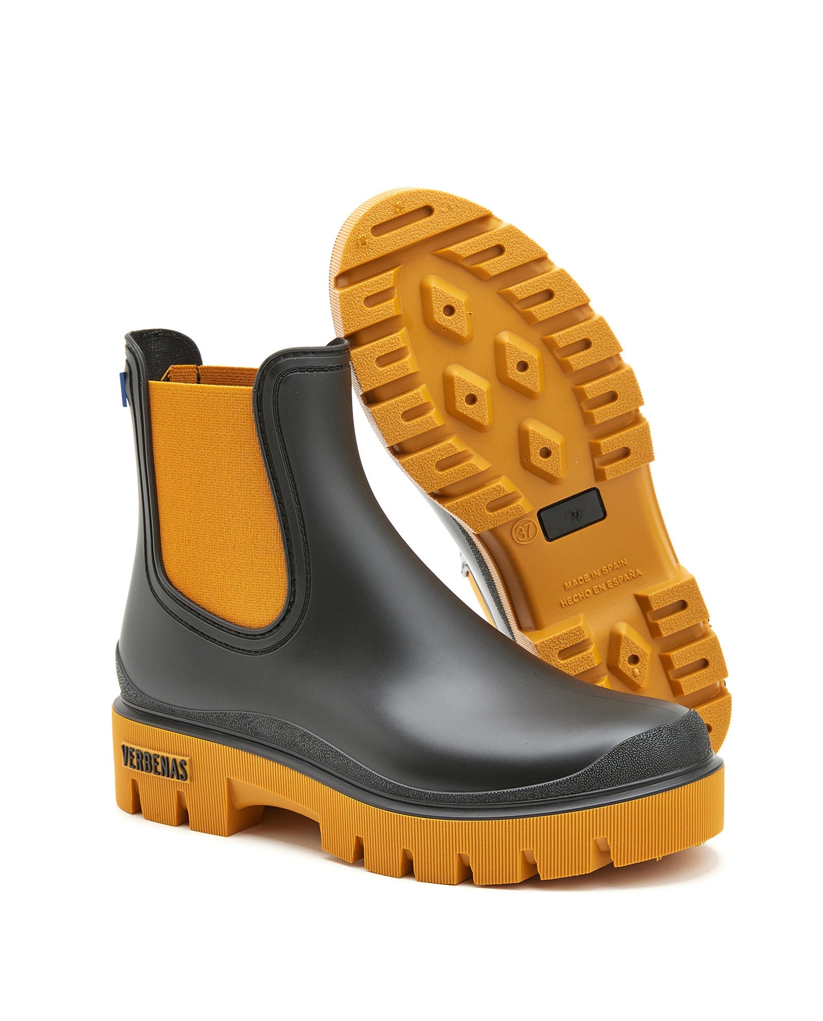 BOTAS AGUA MAE MATE NEGRO-OCRE