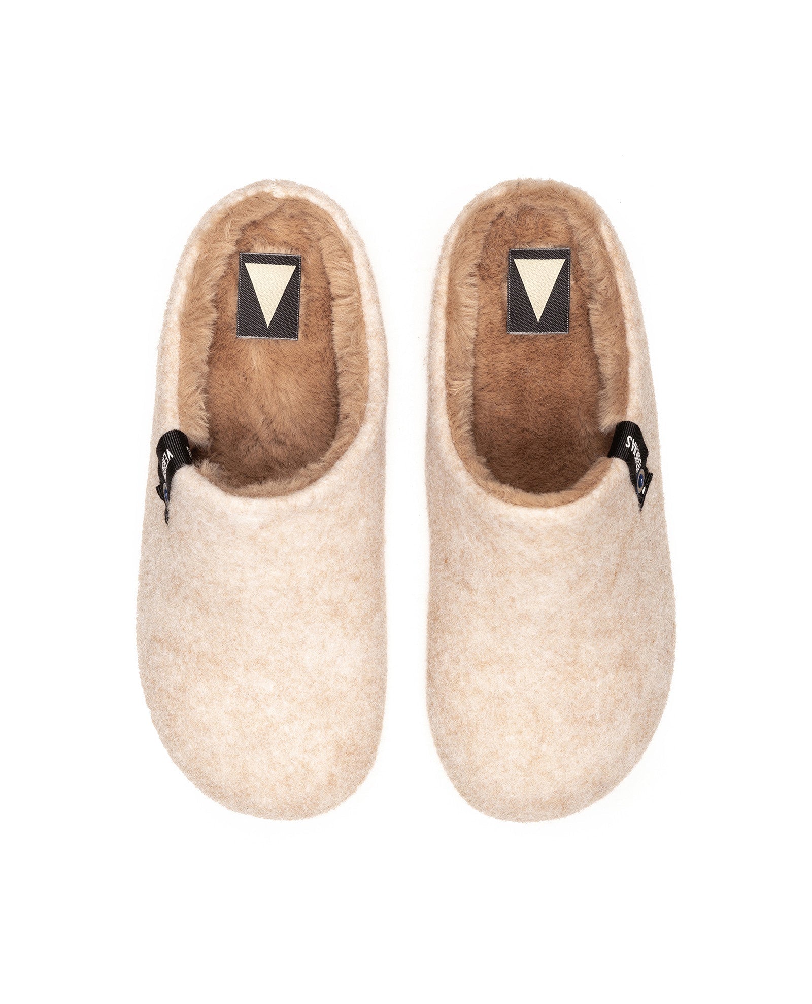 ZAPATILLAS CASA YORK FIELTRO PICOS PET BEIG