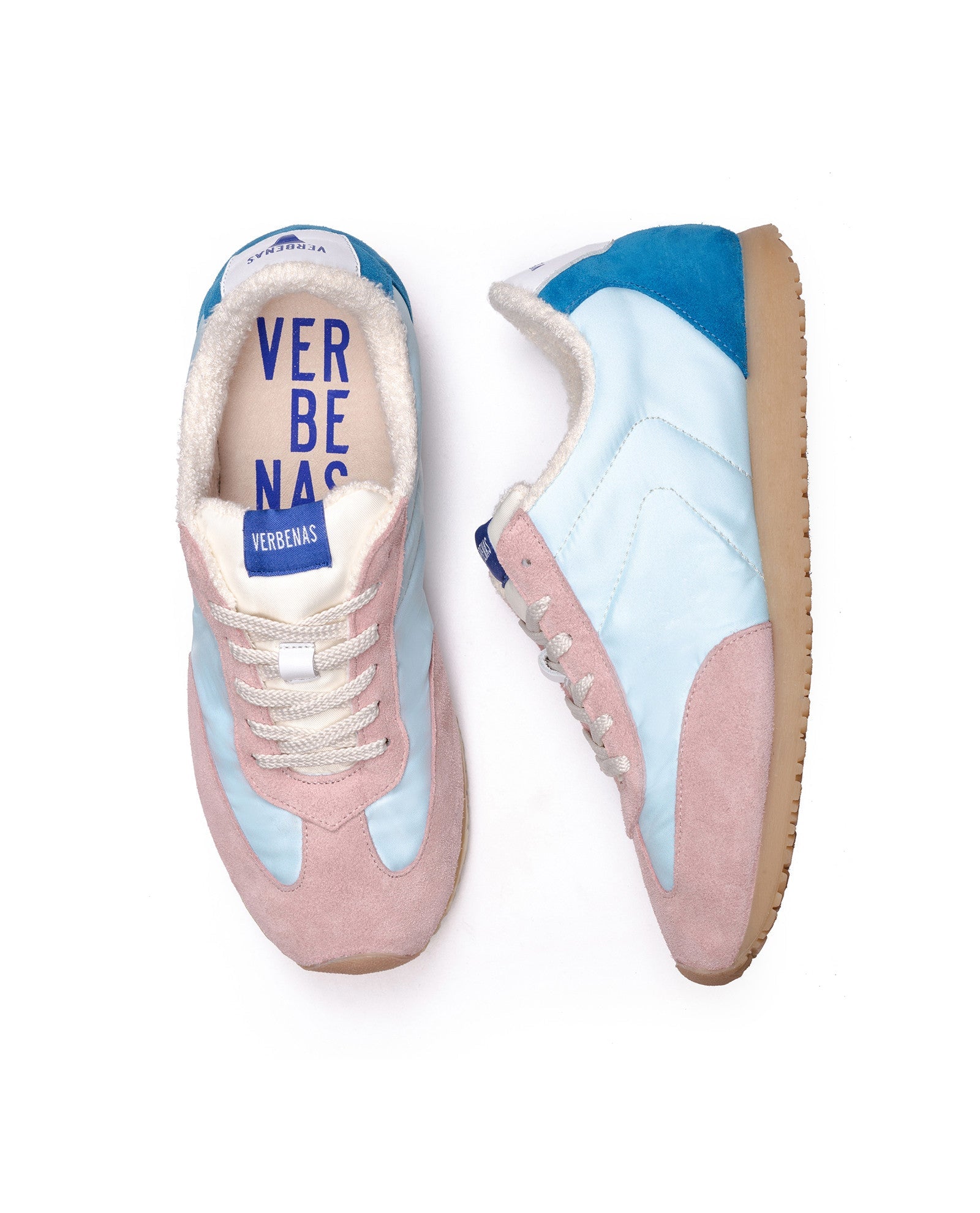 SNEAKERS ONE NYLON/SERRAJE ACUARIO/ROSA/CIANO