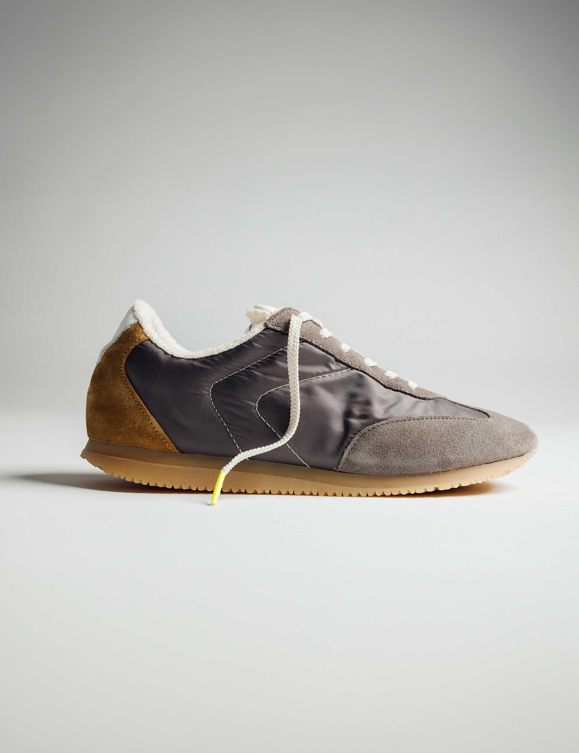 Sneakers Seven Nylon/serraje Ash/bronzo
