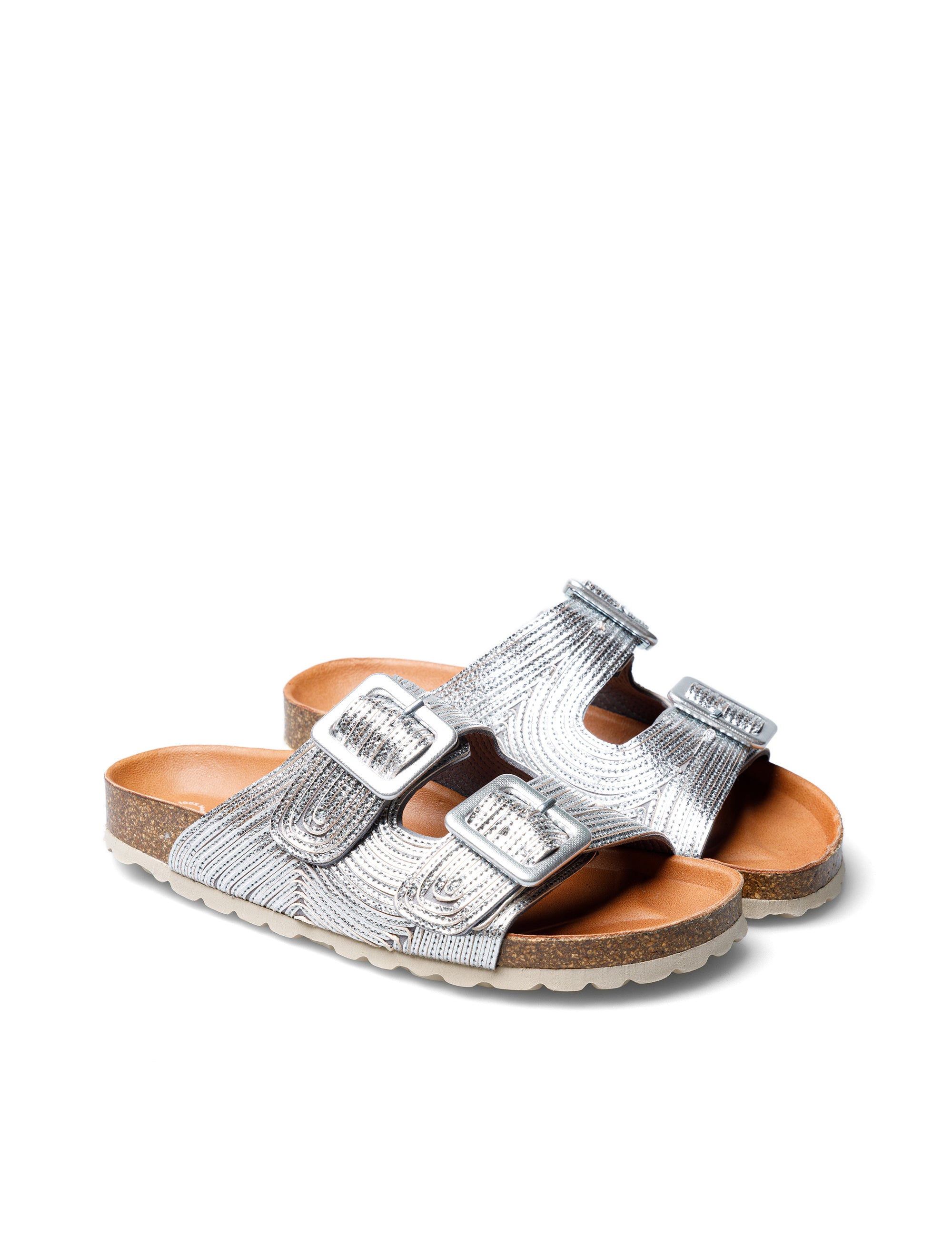Sandalen Ruth Lato Metal Plata