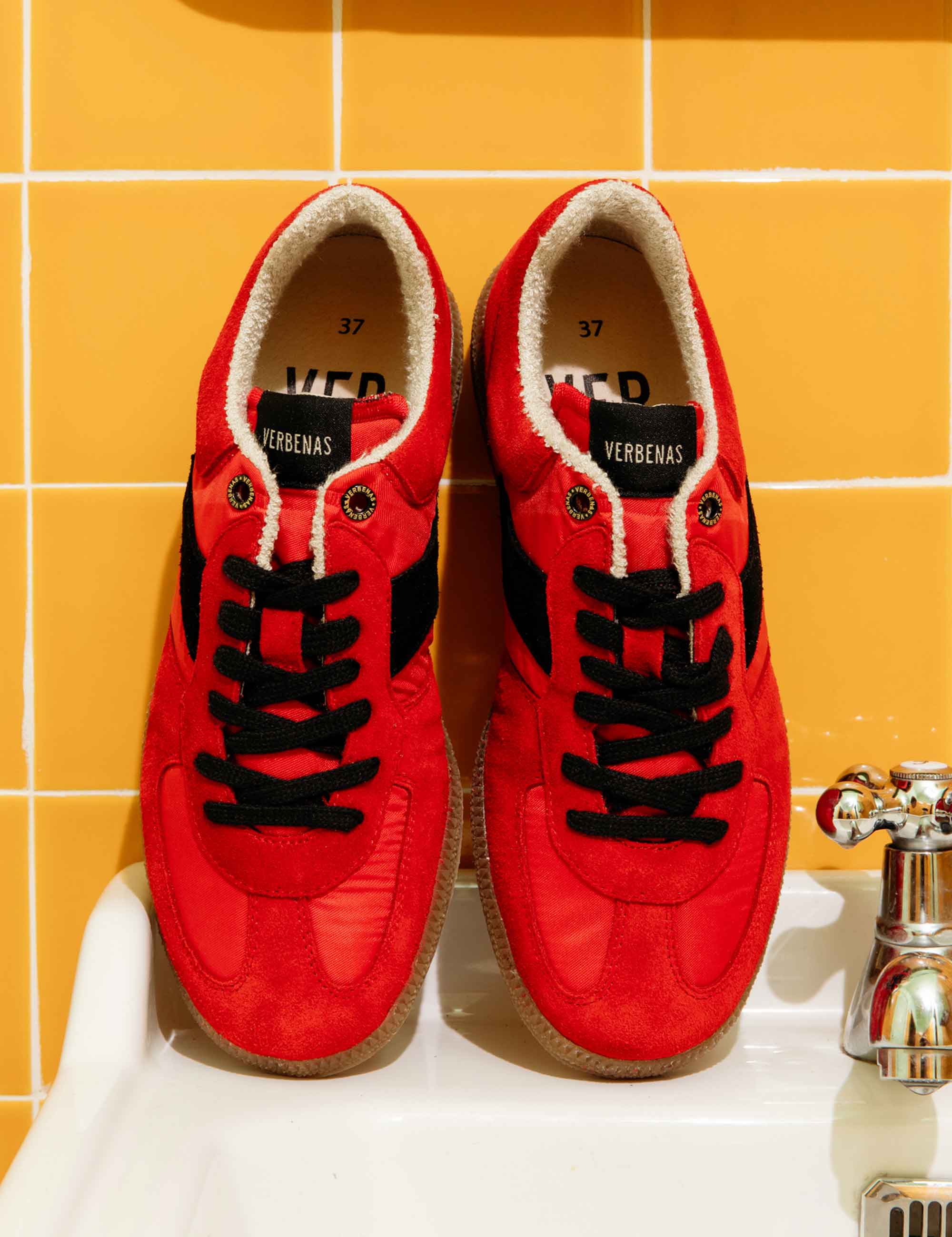 Sneakers Sora Nylon/Serraje Rojo/Rojo