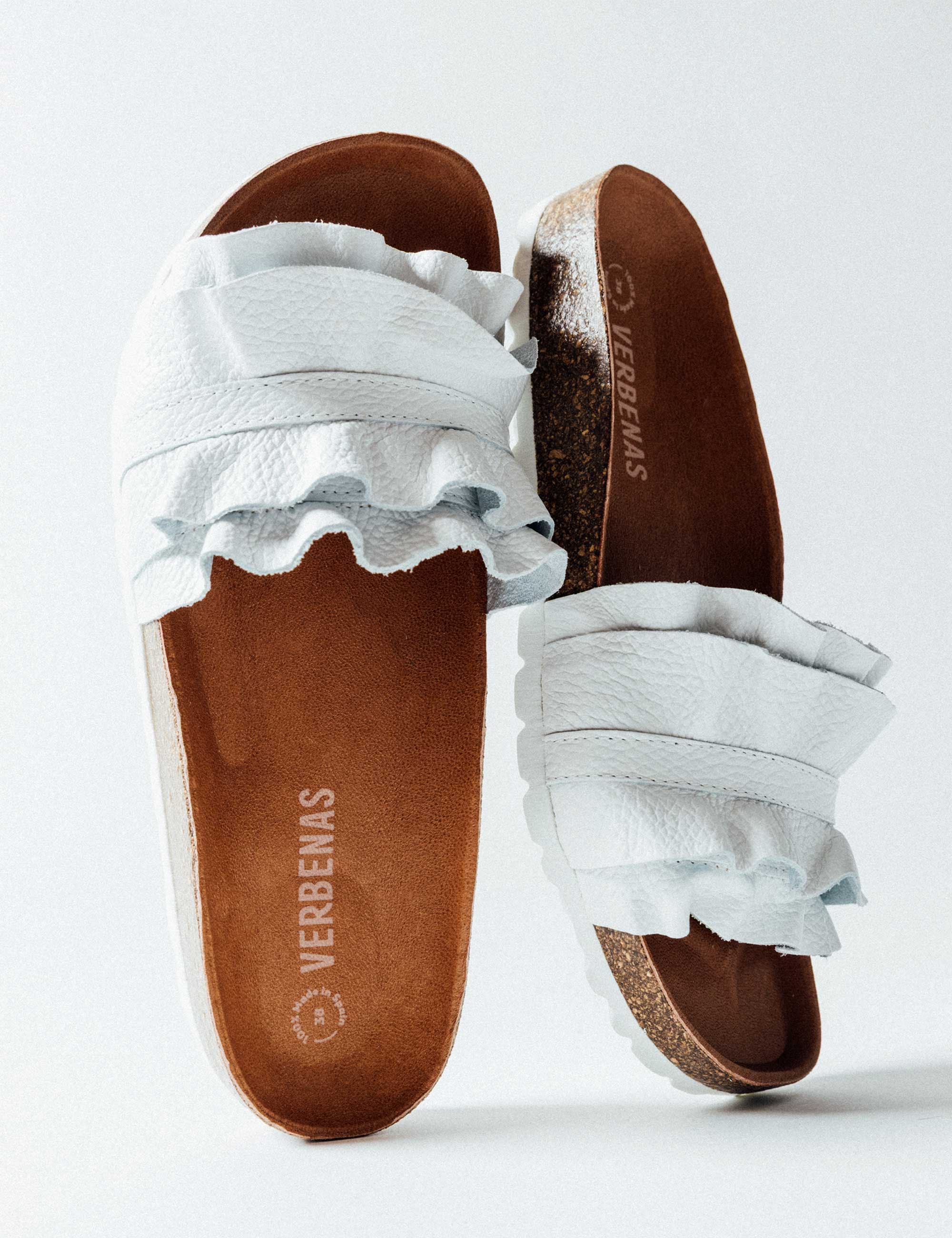 Sandalen Rocío Nucleo Volante Blanco