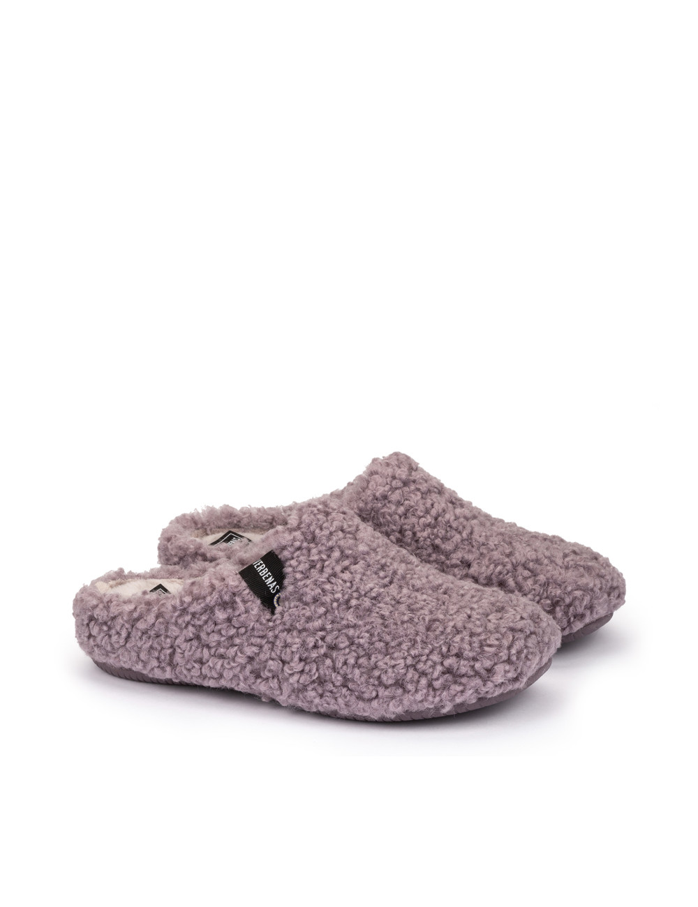 SLIPPERS YORK CURLY LILA
