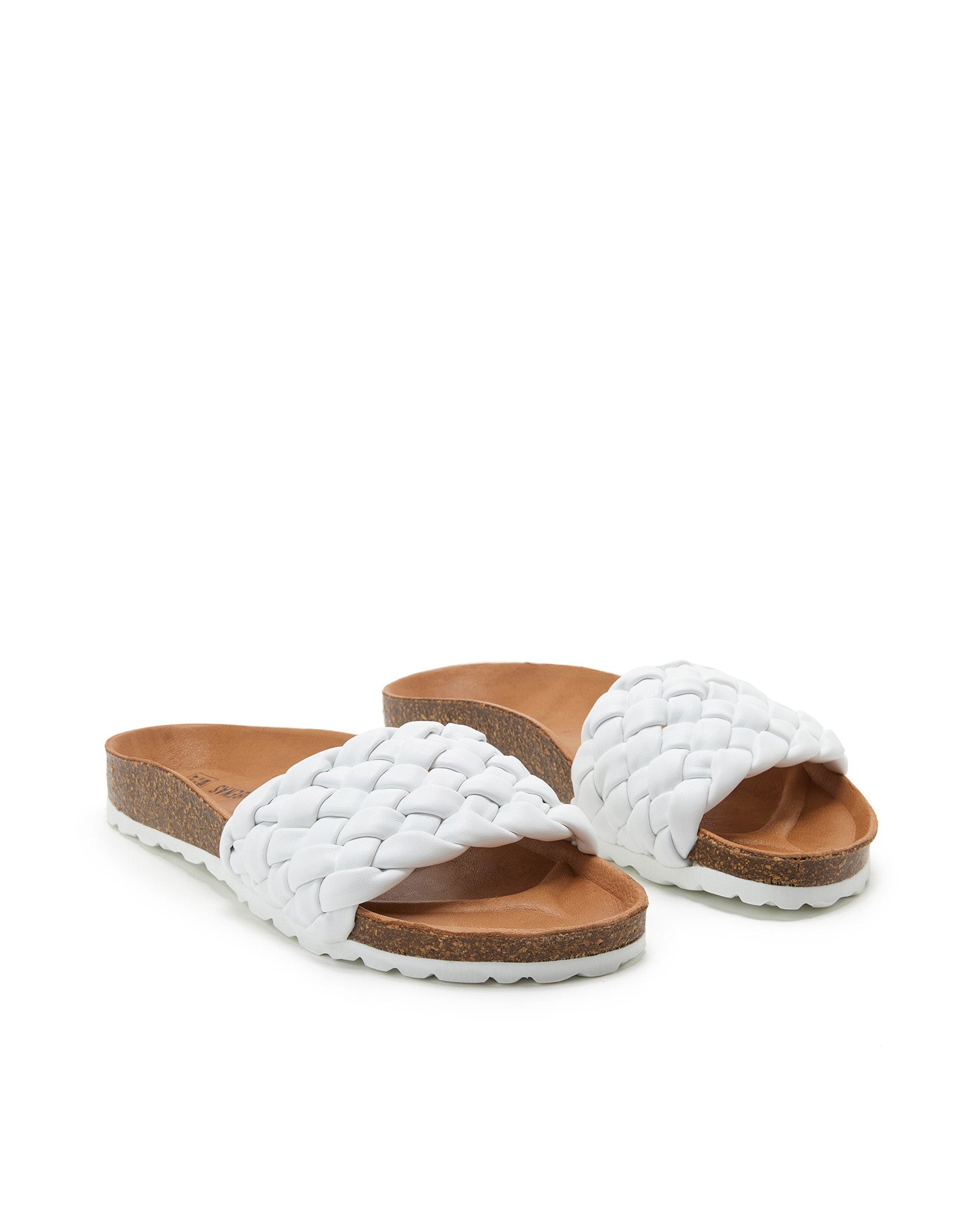 Sandalias Rica Trenza Soft Blanco