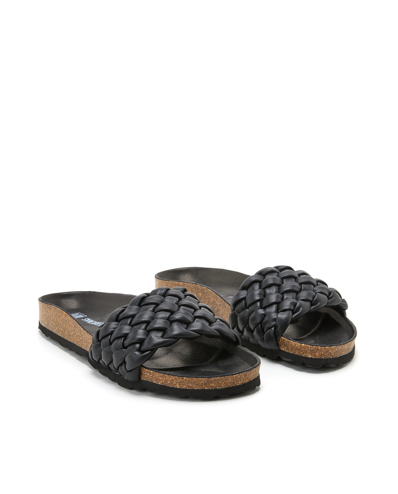 Sandales Rica Trenza Soft Negro