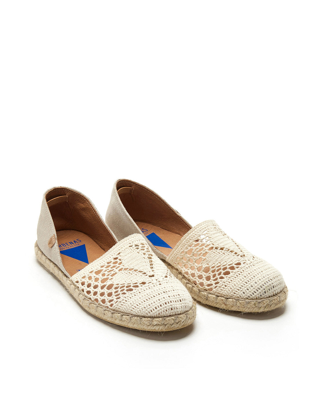 Espadrilles Carmen Crochet-lino/paris Crudo/crudo