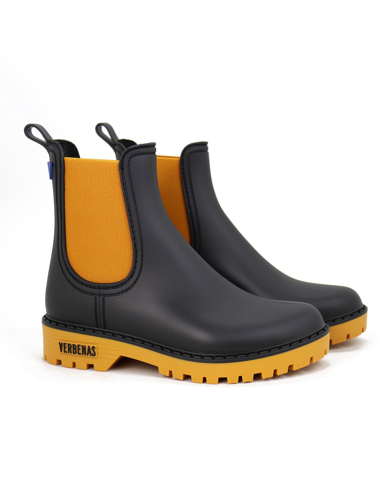 Rain Boots Gaudi Mate Negro-Ocre