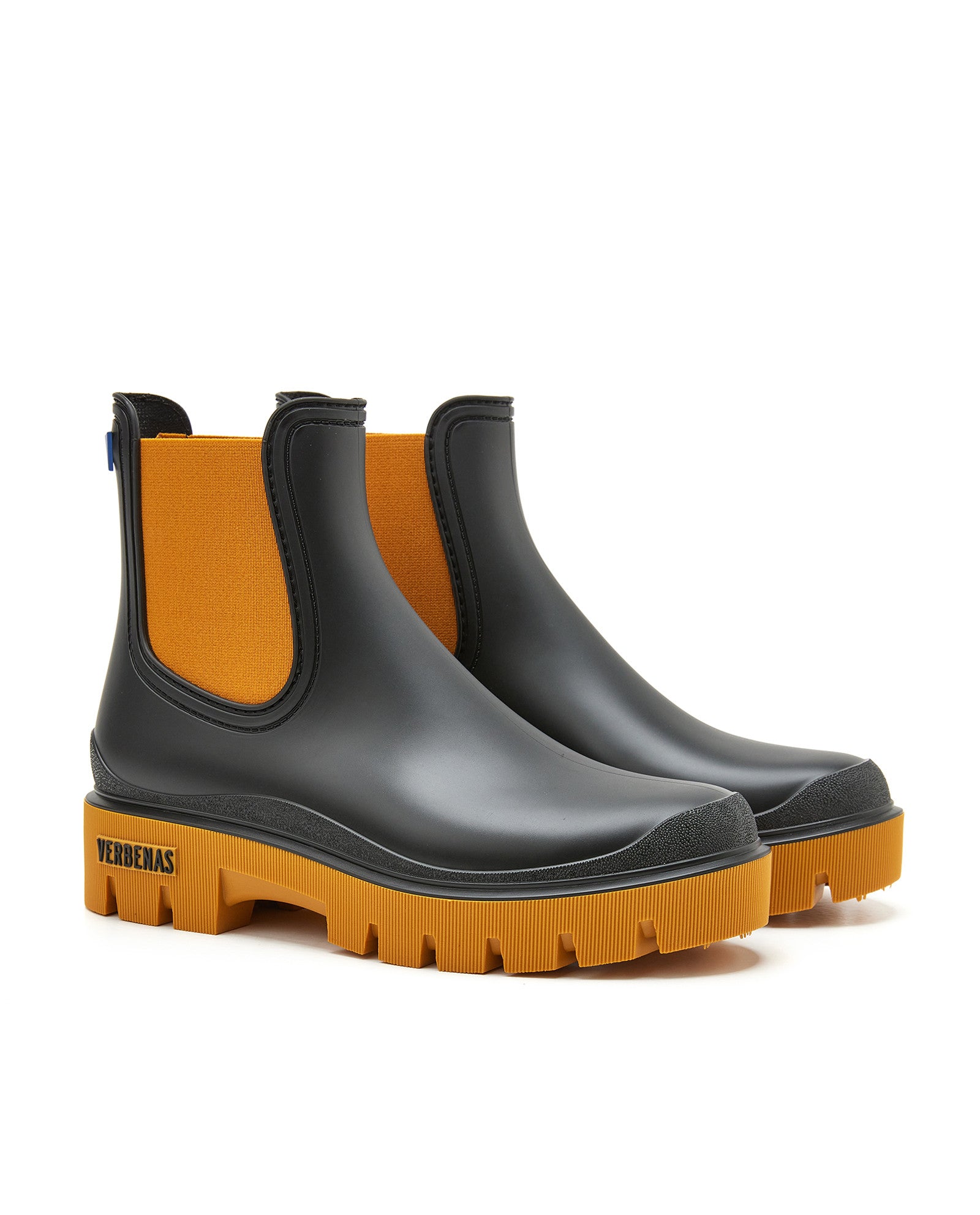 Bottes de Pluie Mae Mate Negro-Ocre