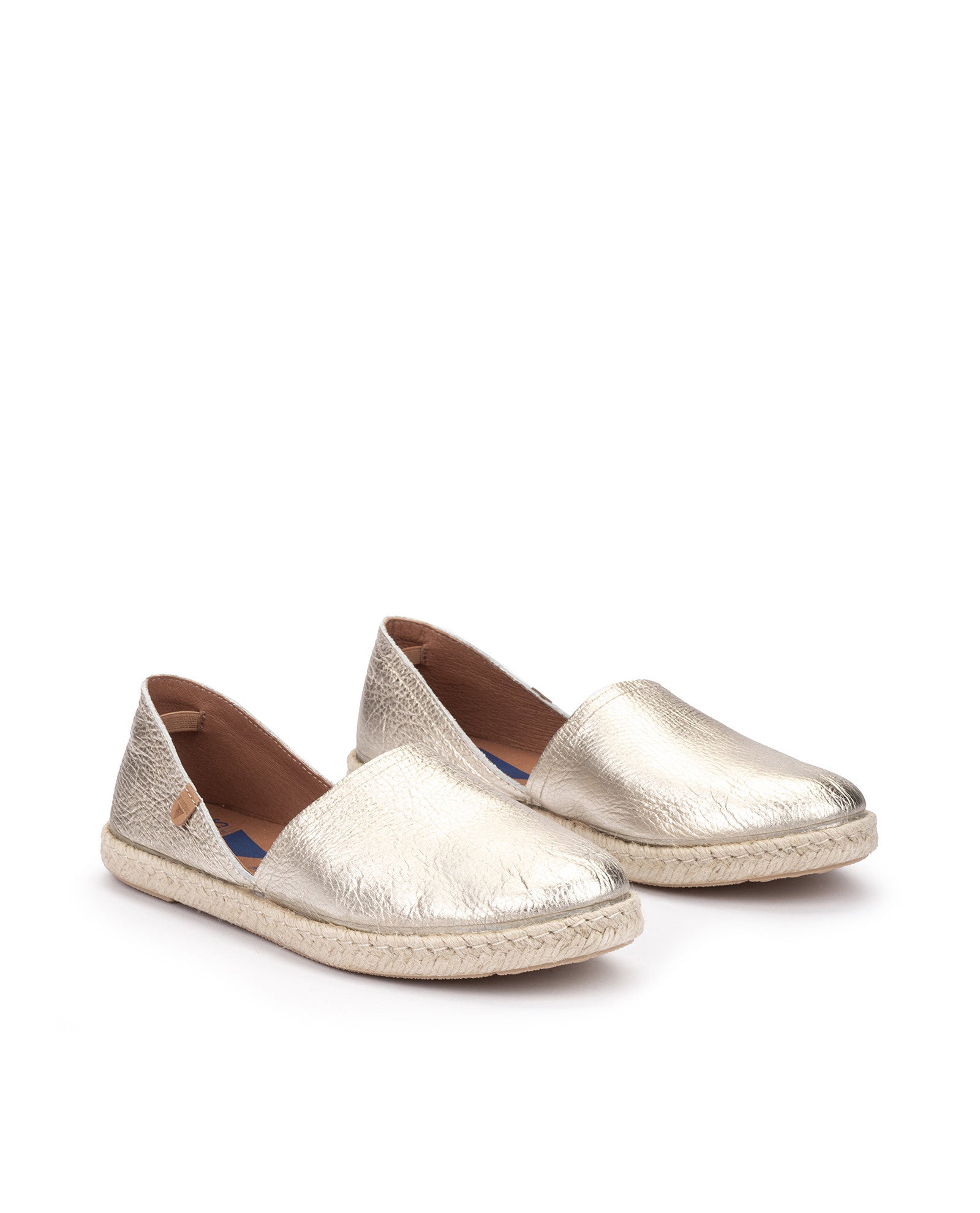 Espadrilles Carmen Nucleo Metal Oro