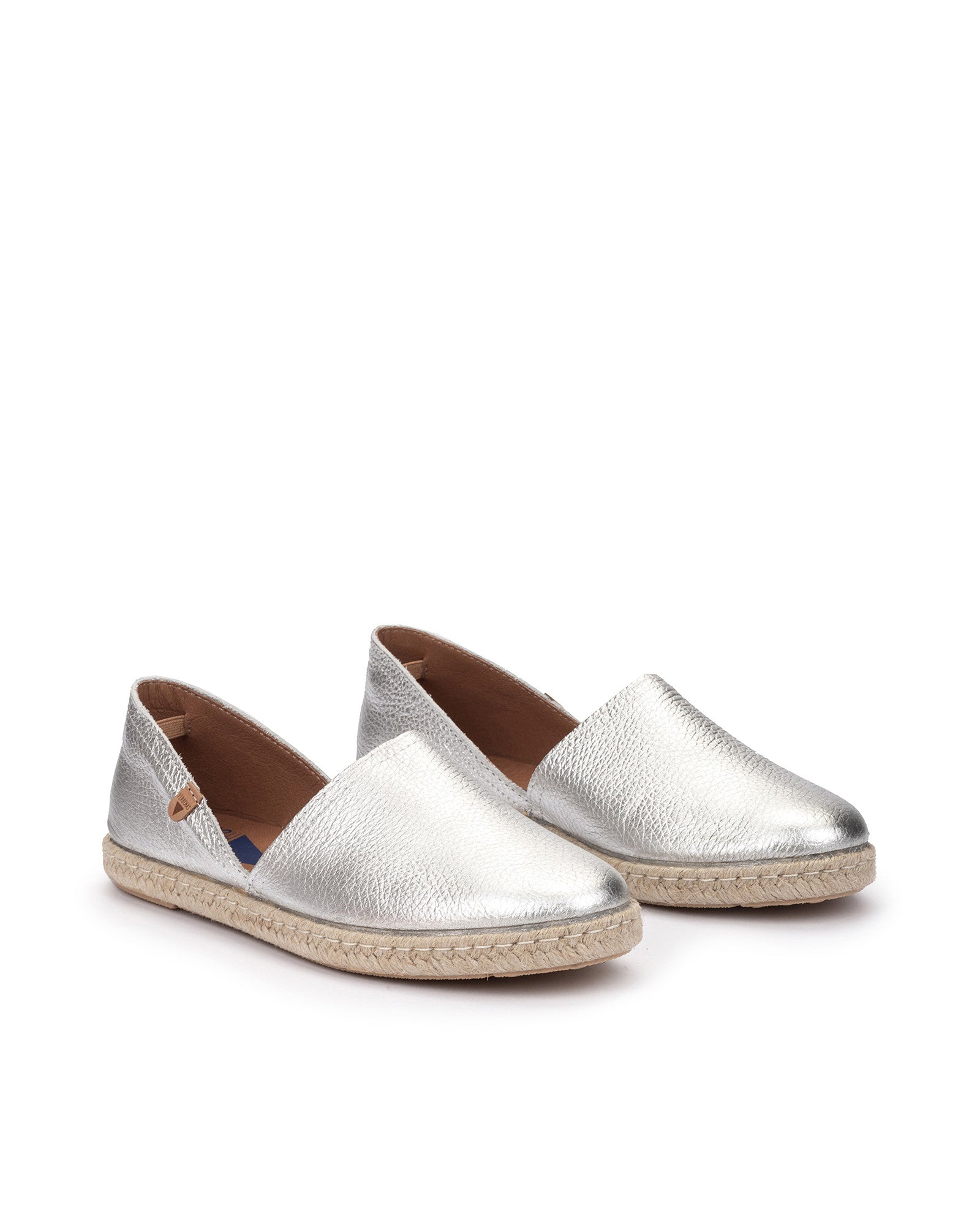 Espadrilles Carmen Nucleo Metal Plata