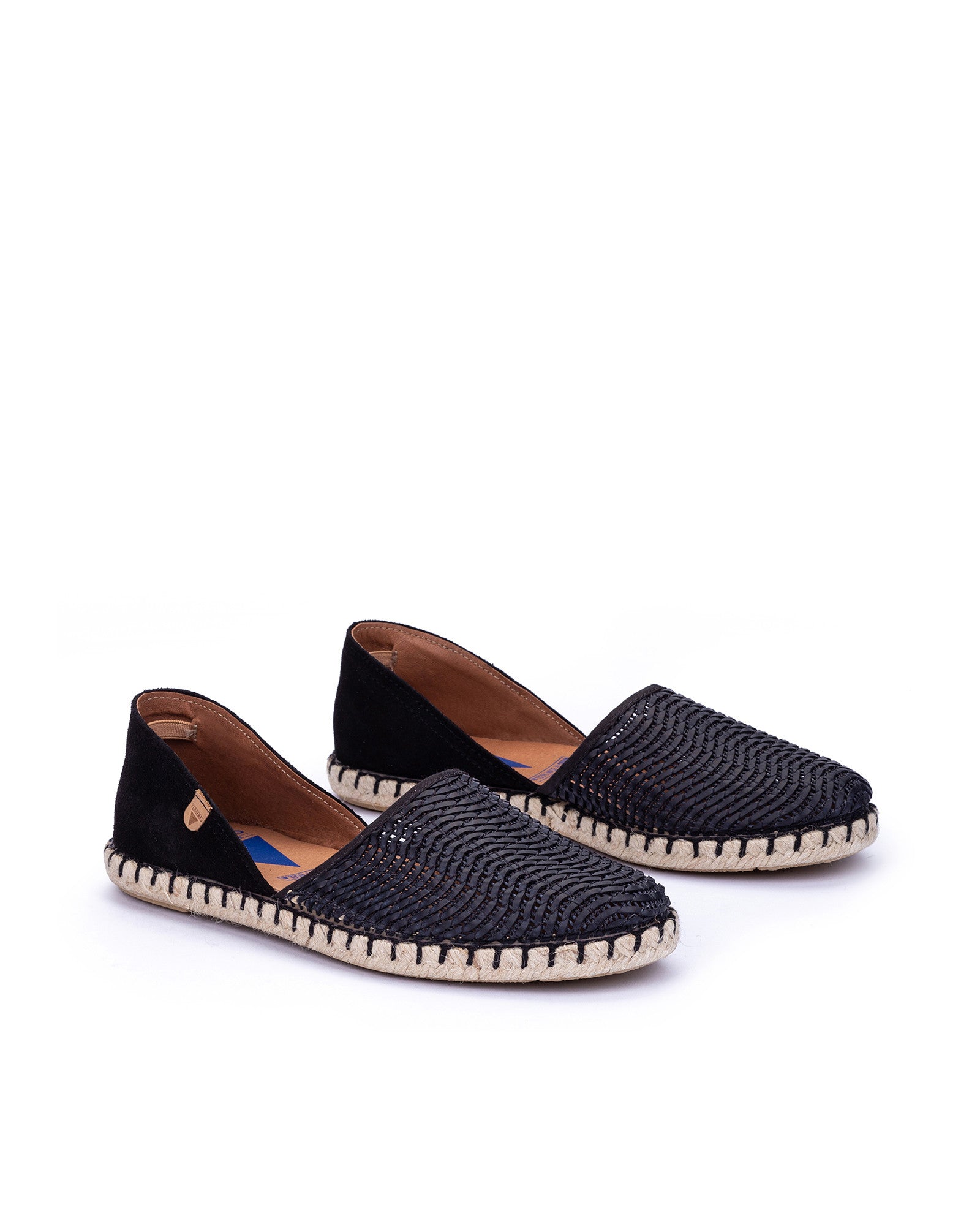 Espadrilles Carmen Lato/serraje Negro