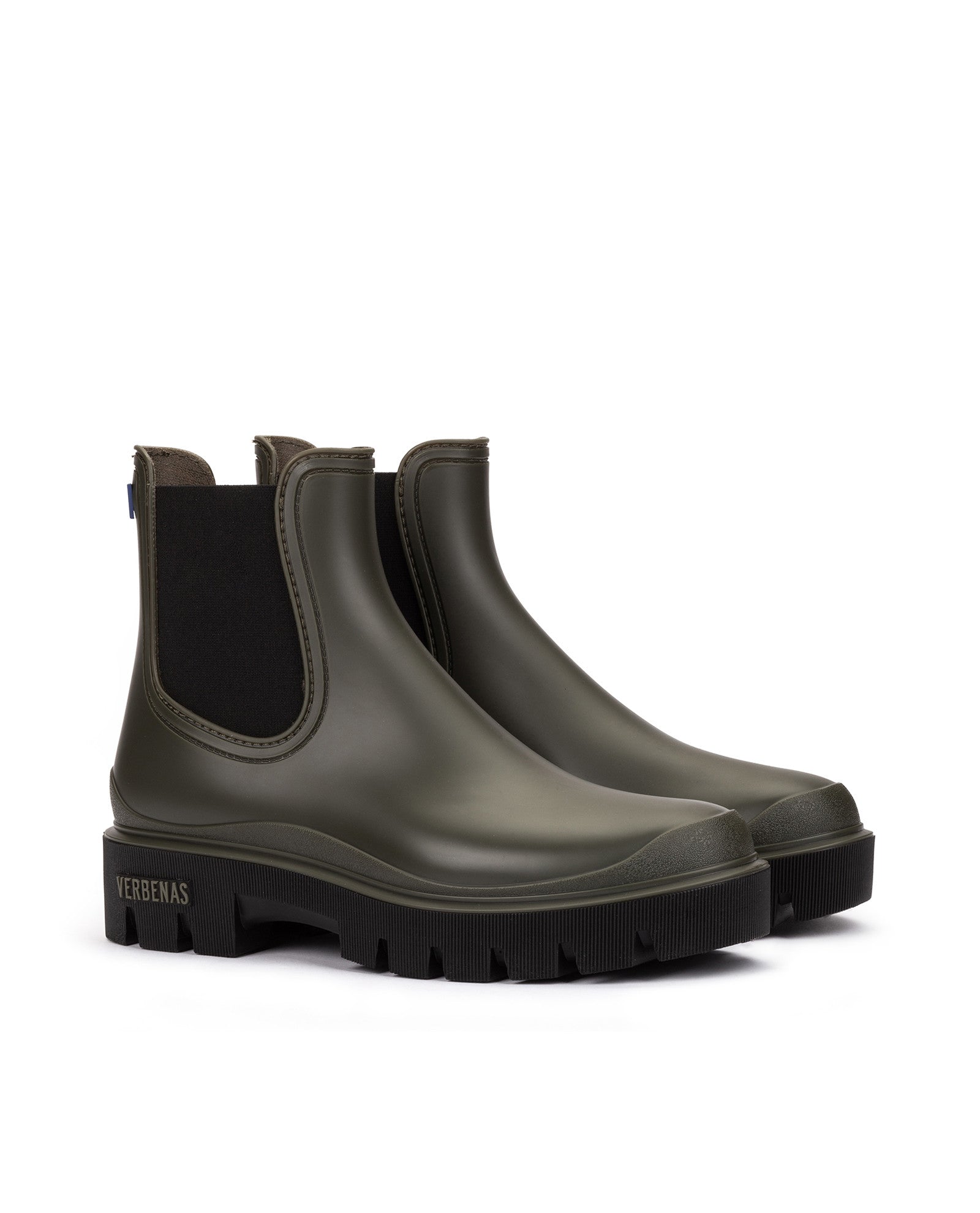 Bottes de Pluie Mae Mate Kaki-negro