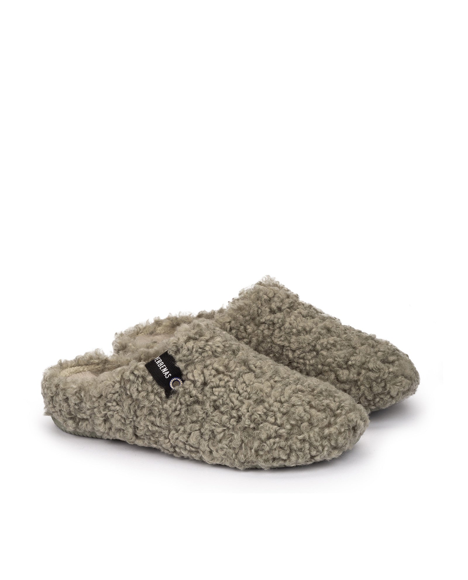 Slippers York Curly Verde