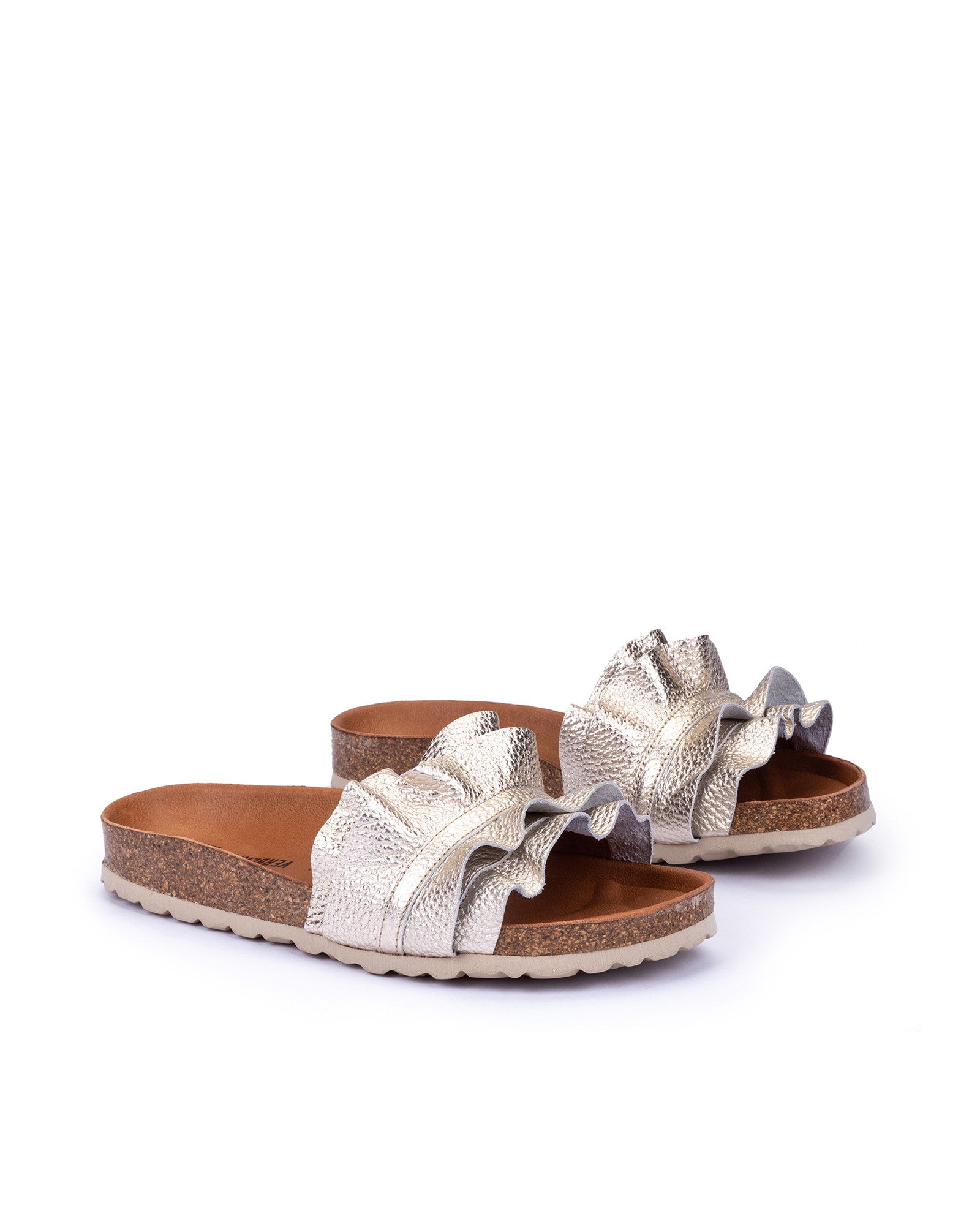 Sandals Rocío Nucleo Metal Volante Oro