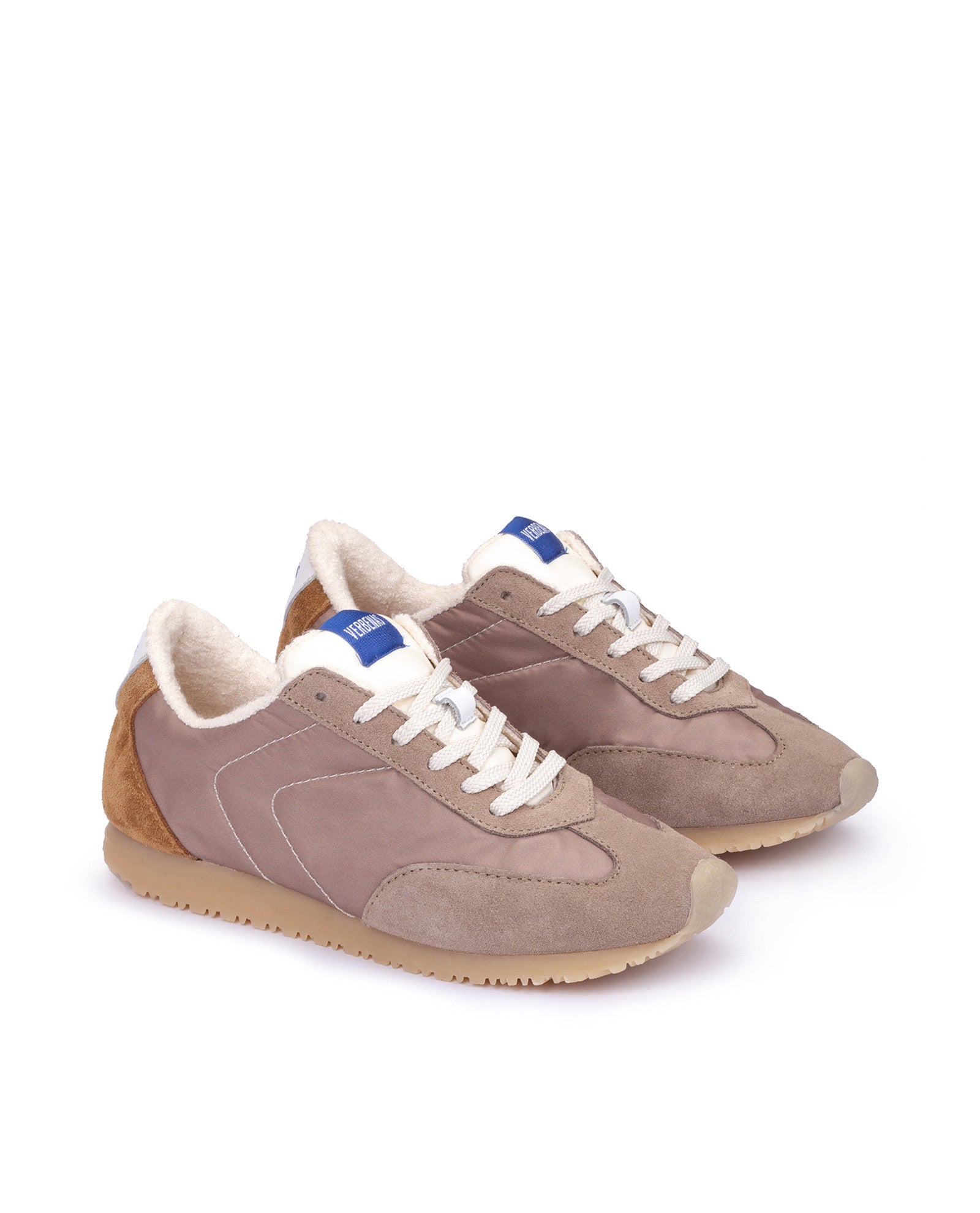 Sneakers One Nylon/serraje Frappé/coco/bronze 