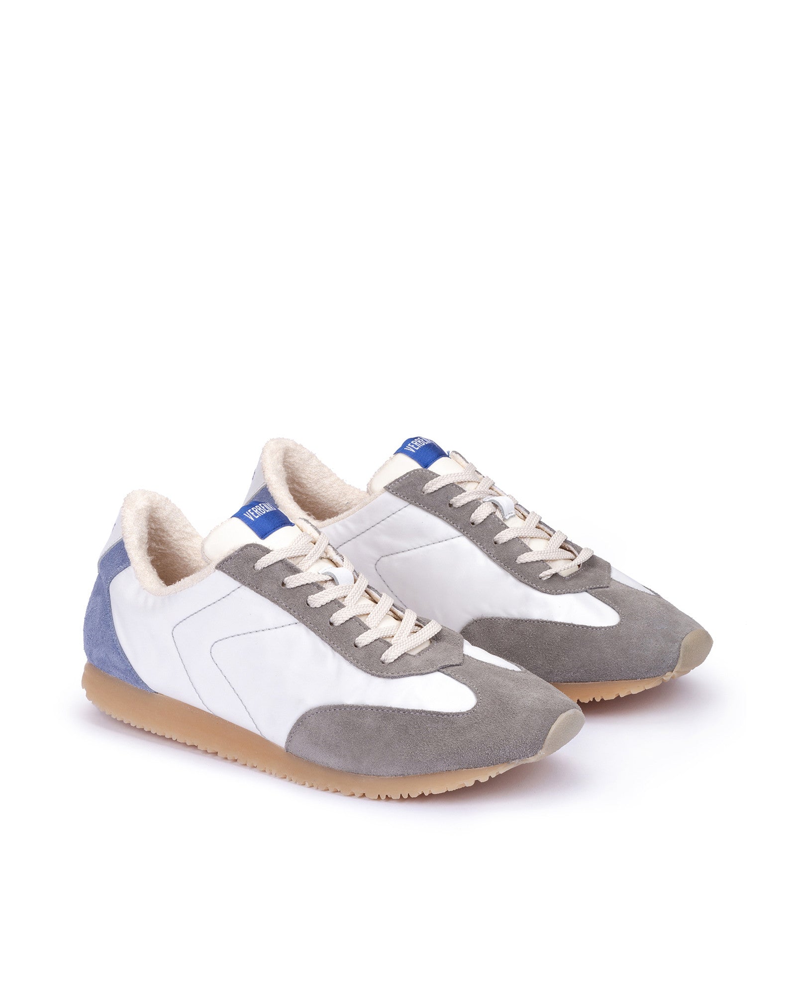 Sneakers Seven Nylon/seraje Crema/grigio/avio