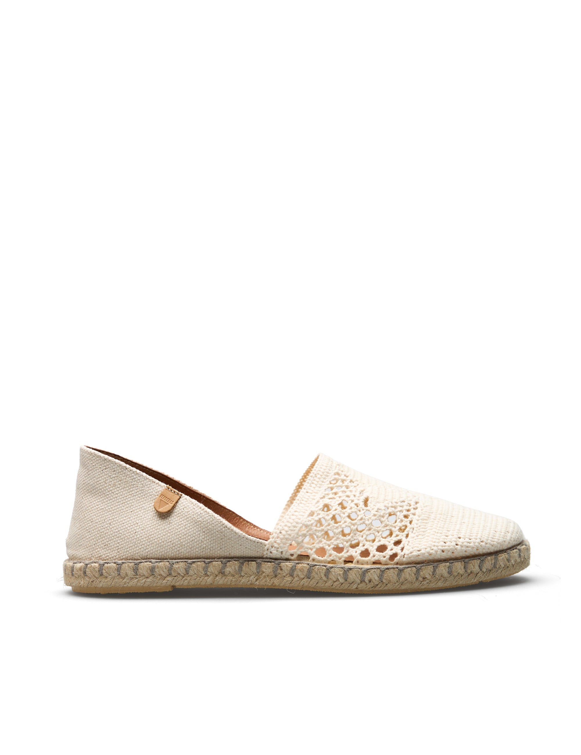 Espadrilles Carmen Crochet-lino/parís Crudo/crudo