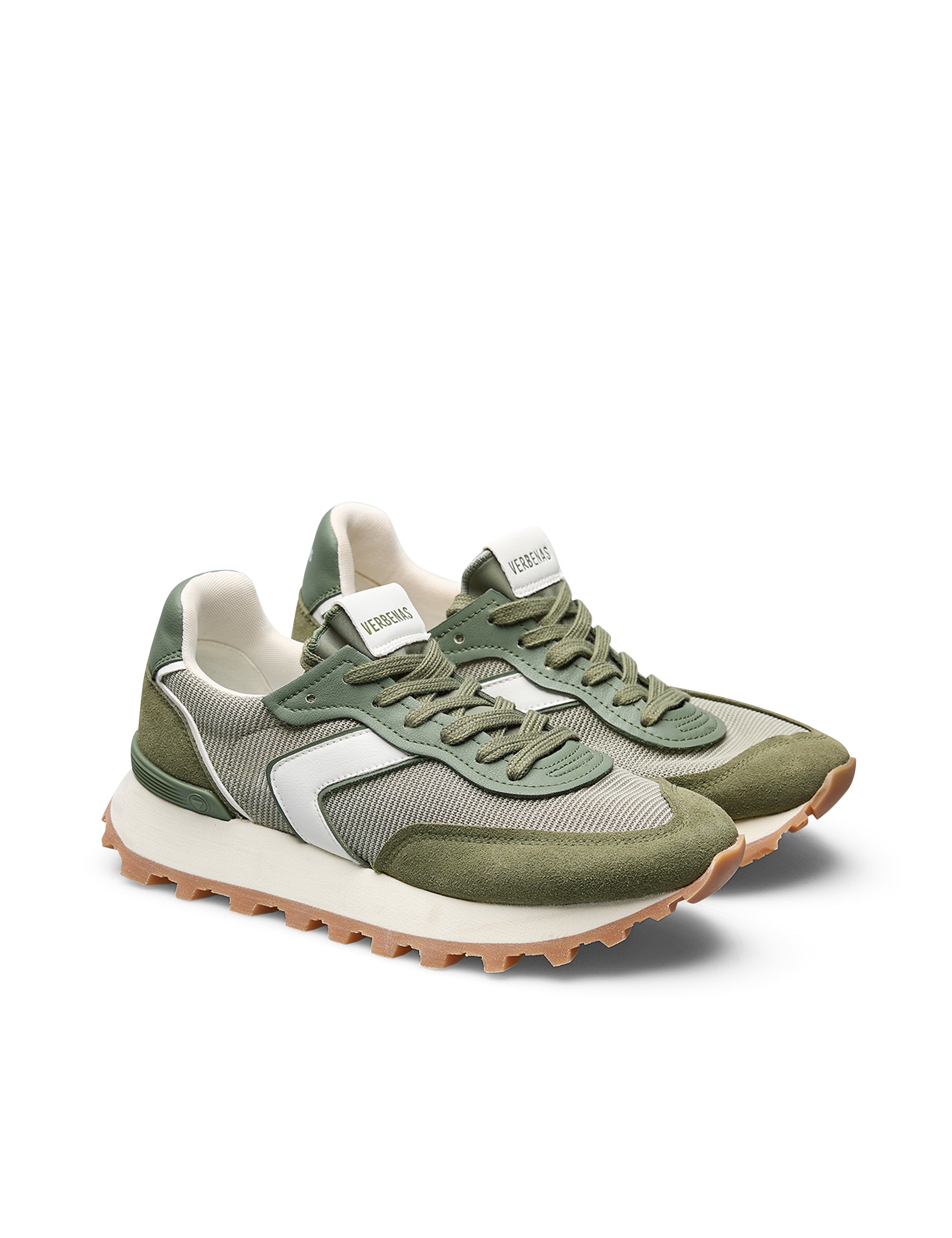 Sneakers Clodette Dinan Kaki-Blanco