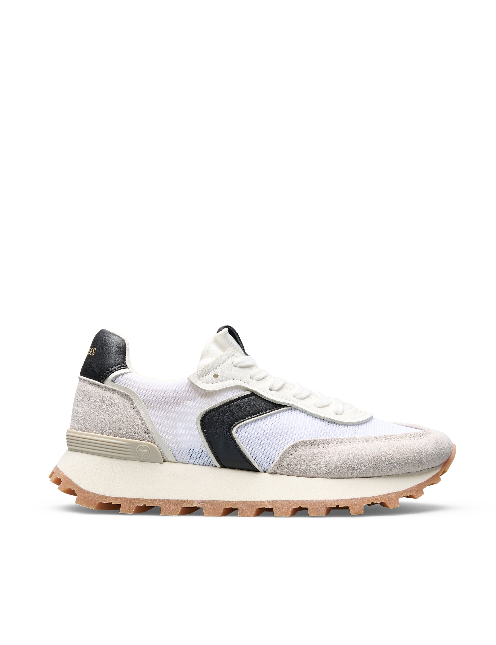 Sneakers Clodette Dinan Latte-Negro