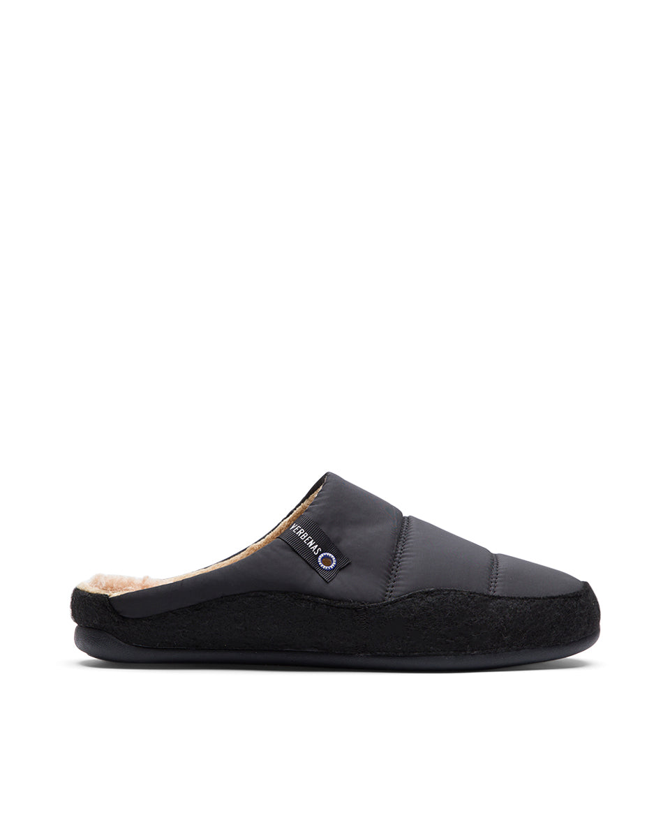 Slippers Earth Acolchado/Picos Negro