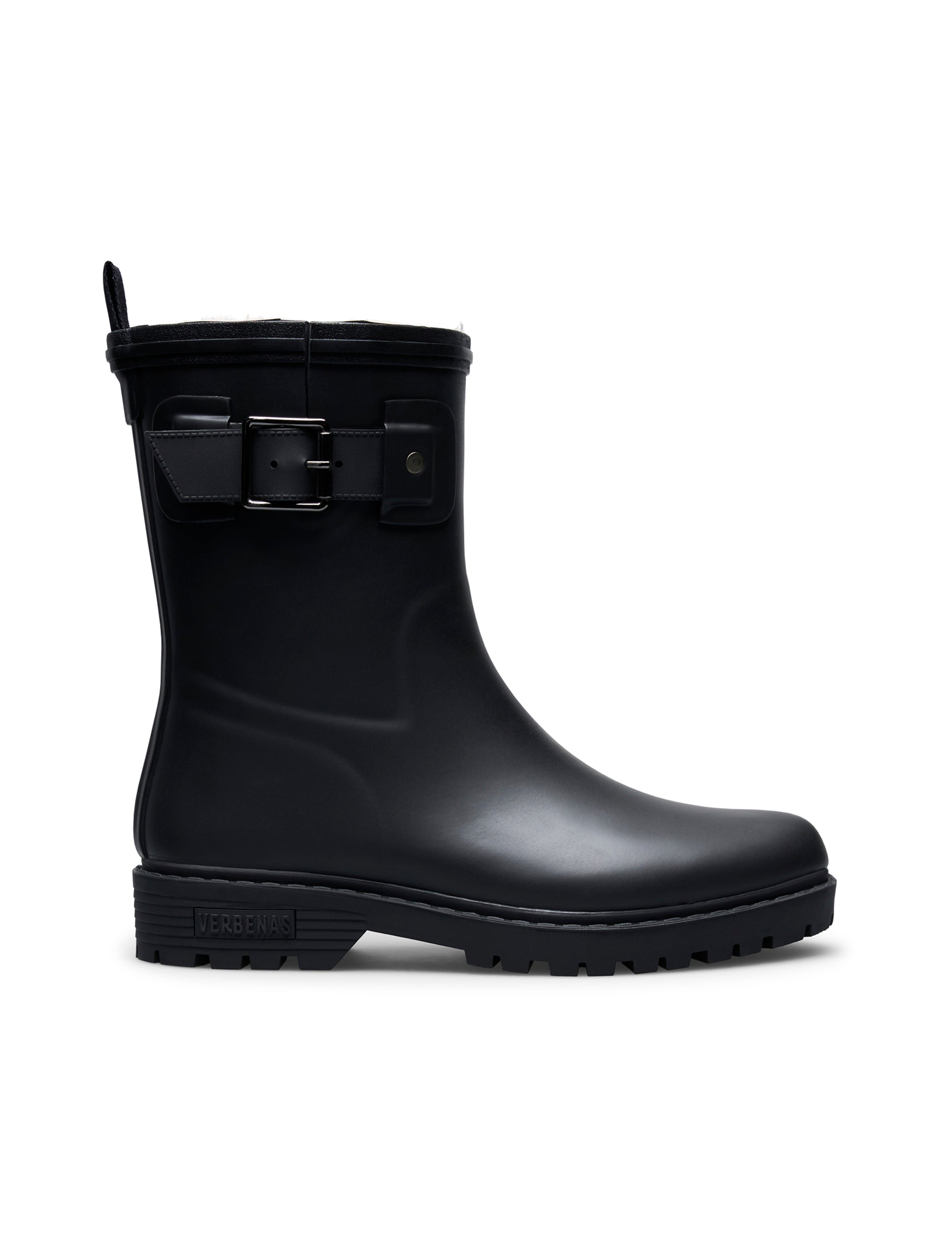 Bota de Agua Gadea Fur Smooth Black/Black