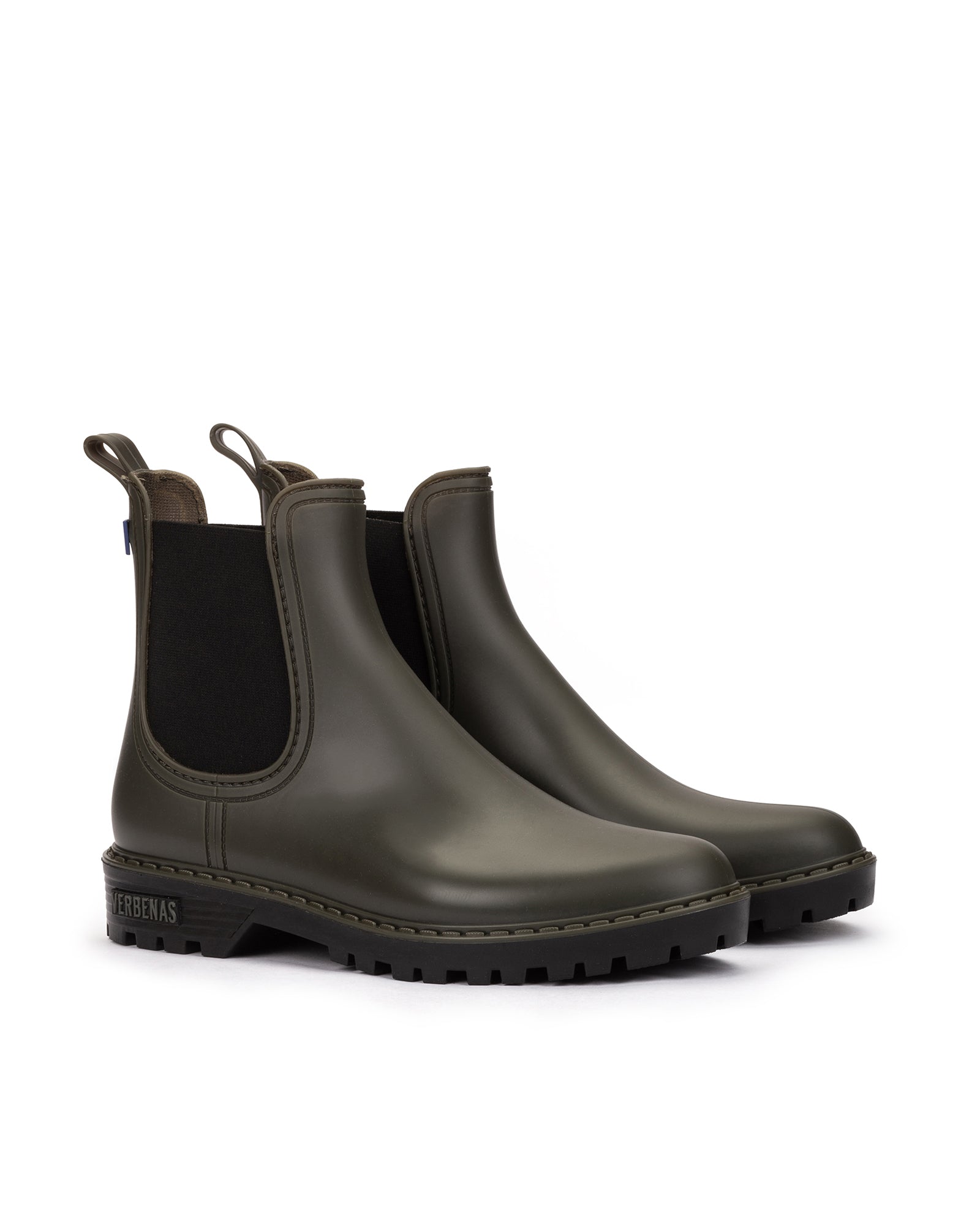 Botas Agua Gaudi Mate Kaki-Negro