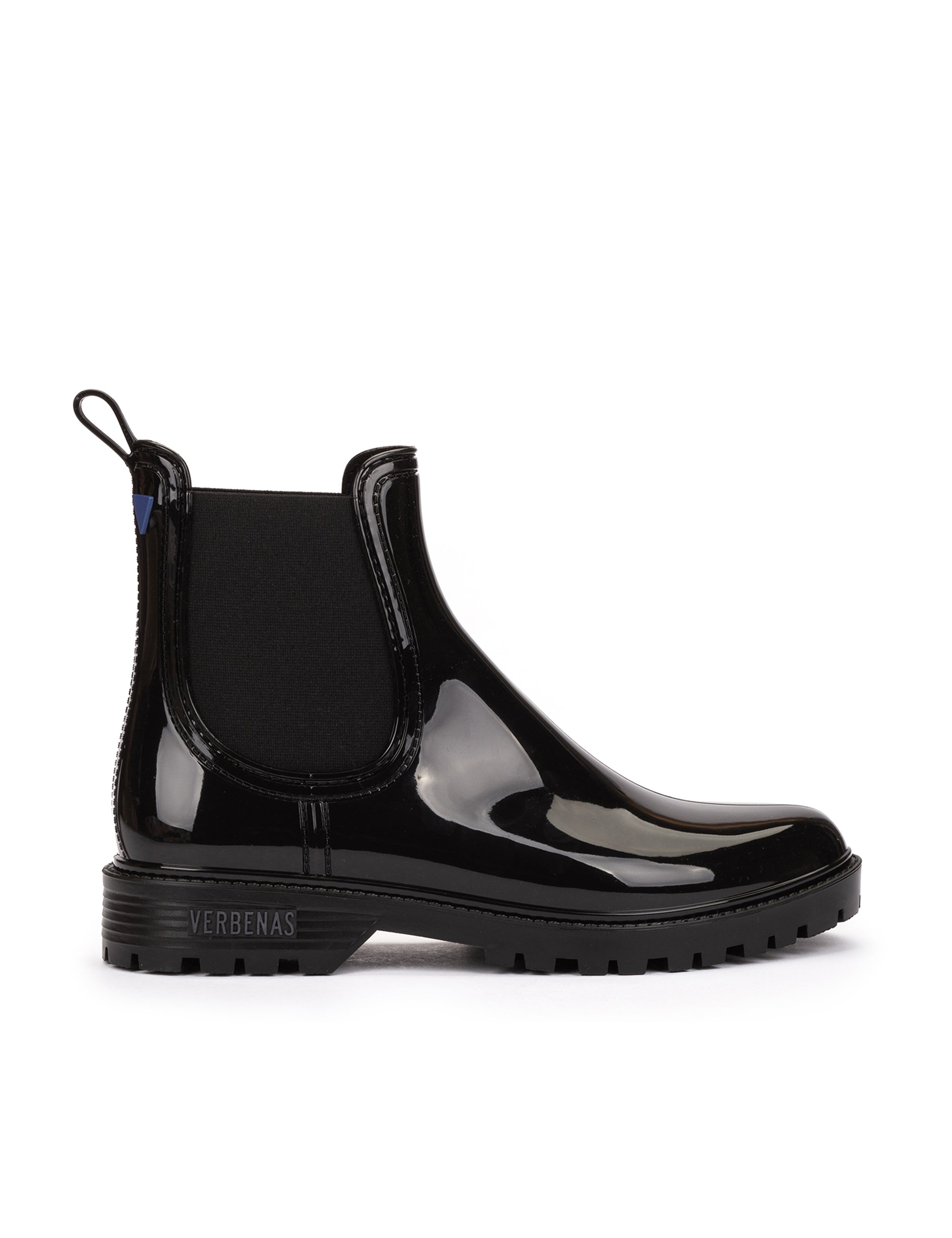 Botas Agua Gaudi Brillo Negro