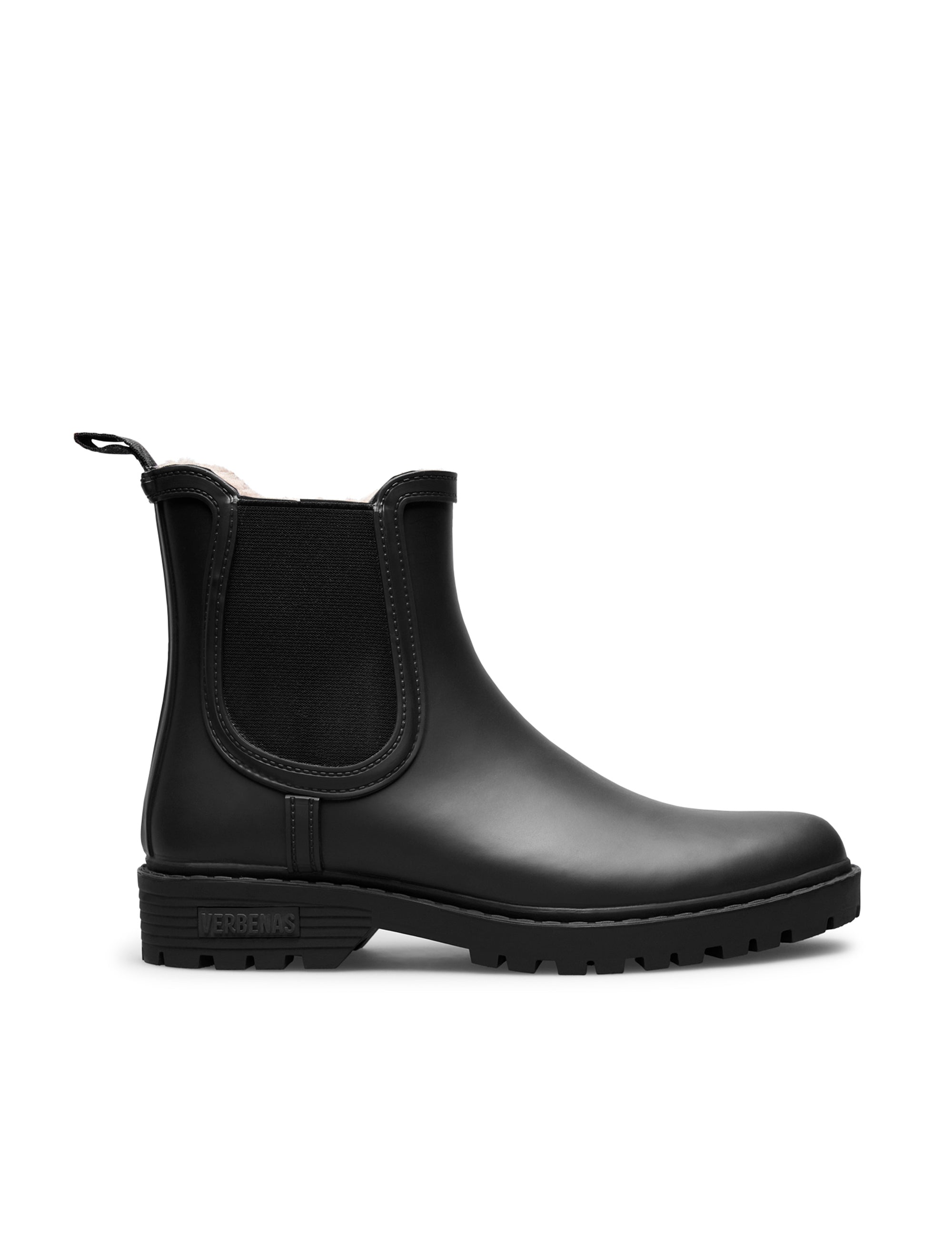 Bota de Agua Gaudi Fur Smooth Black/Black