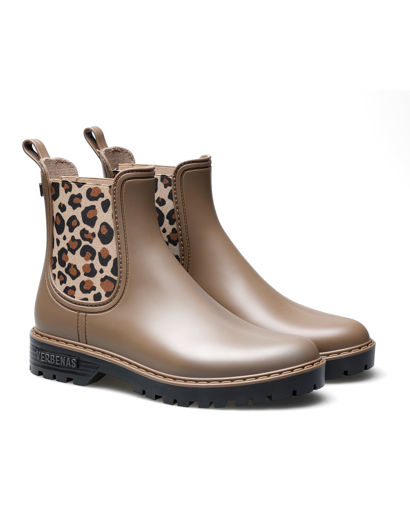 Botas Agua Gaudi Mate Animal Ash-Leopardo