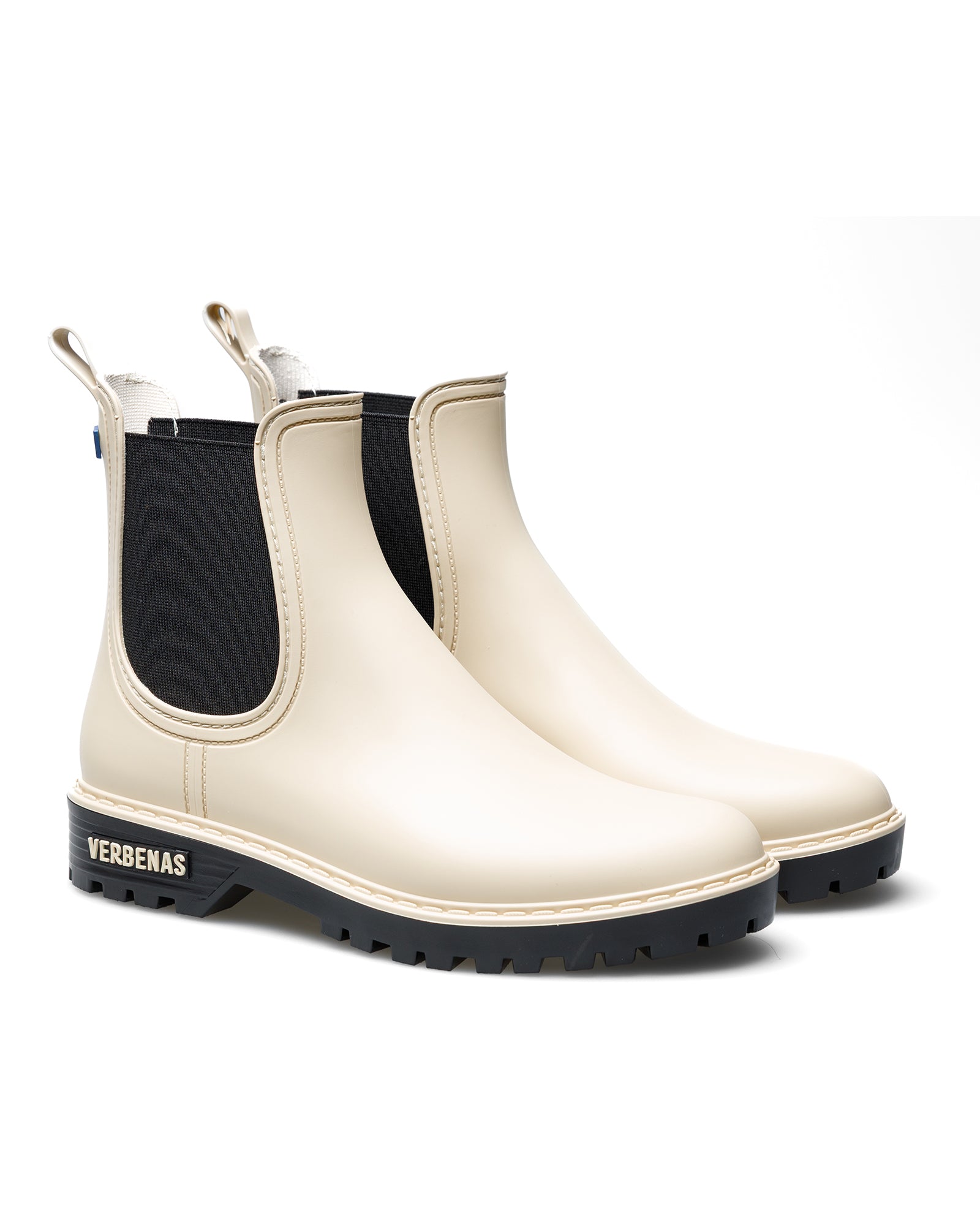 Botas Agua Gaudi Mate Crudo-Negro
