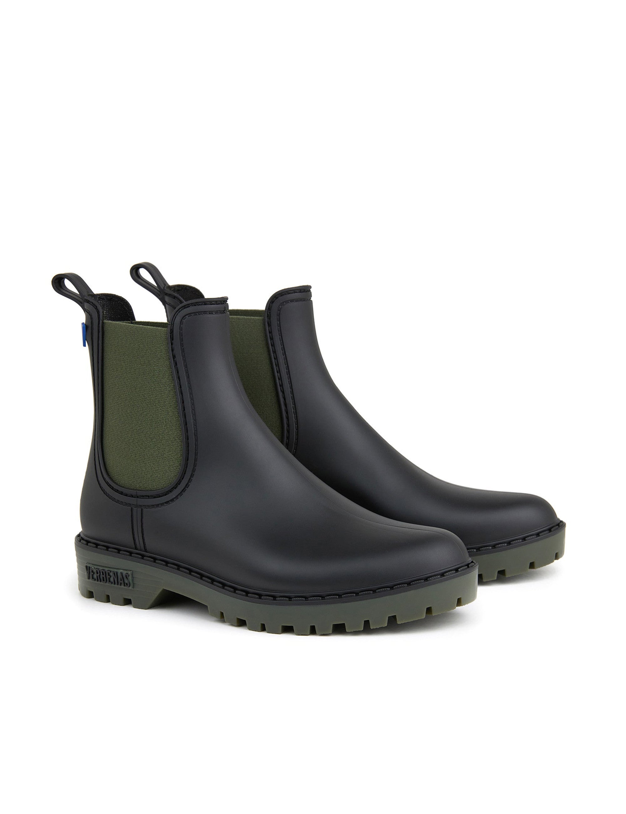 Rain Boots Gaudi Mate Negro-Kaki