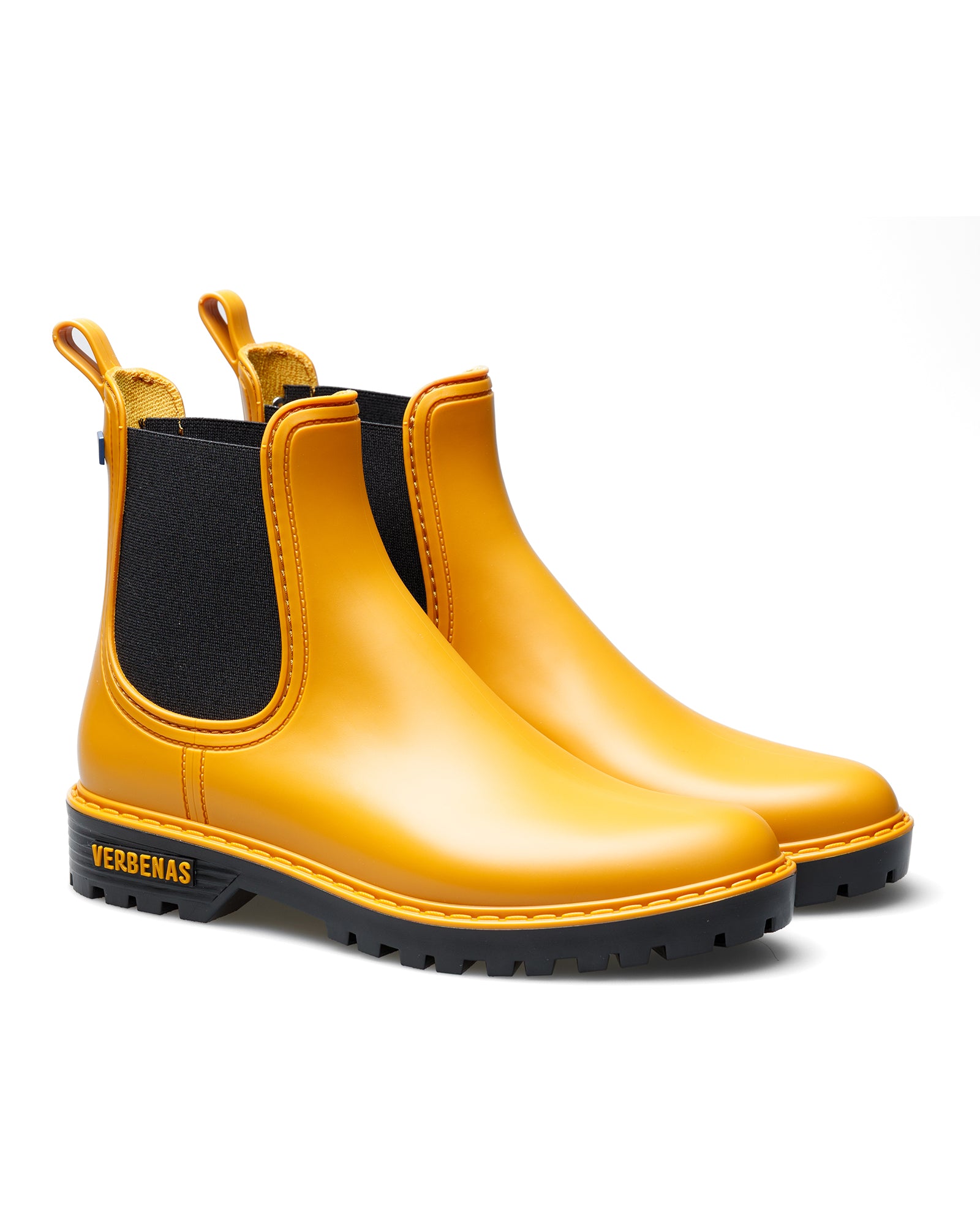 Botas Agua Gaudi Mate Ocre-Negro