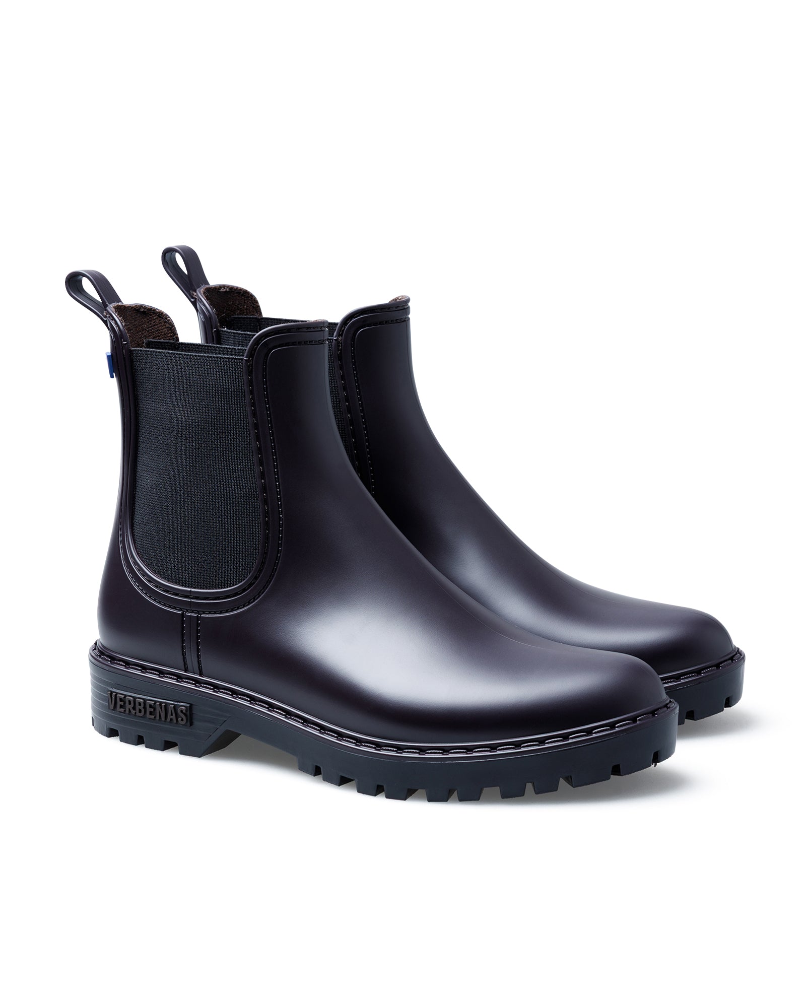 Gaudi Matte Testa Negro Rain Boots