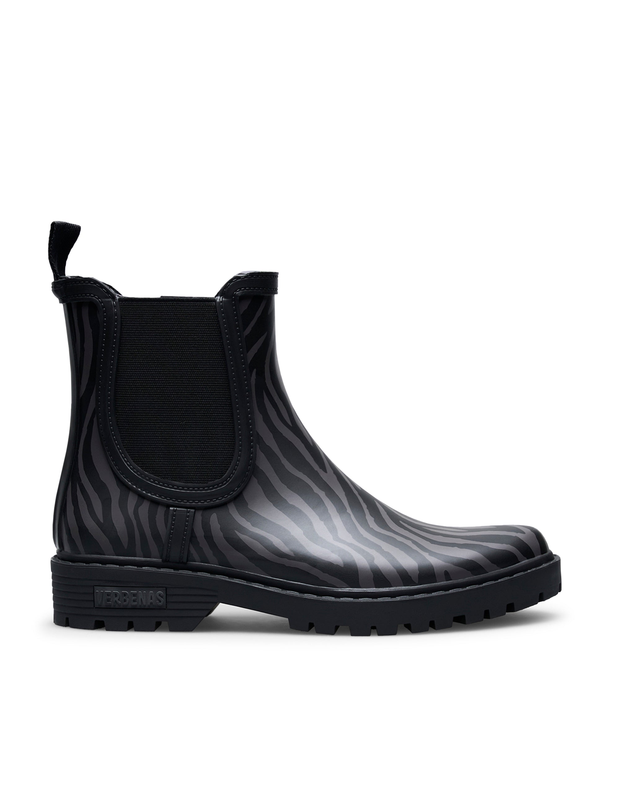 Bota de Agua Gaudi Smooth Animal Black Zebra/Black