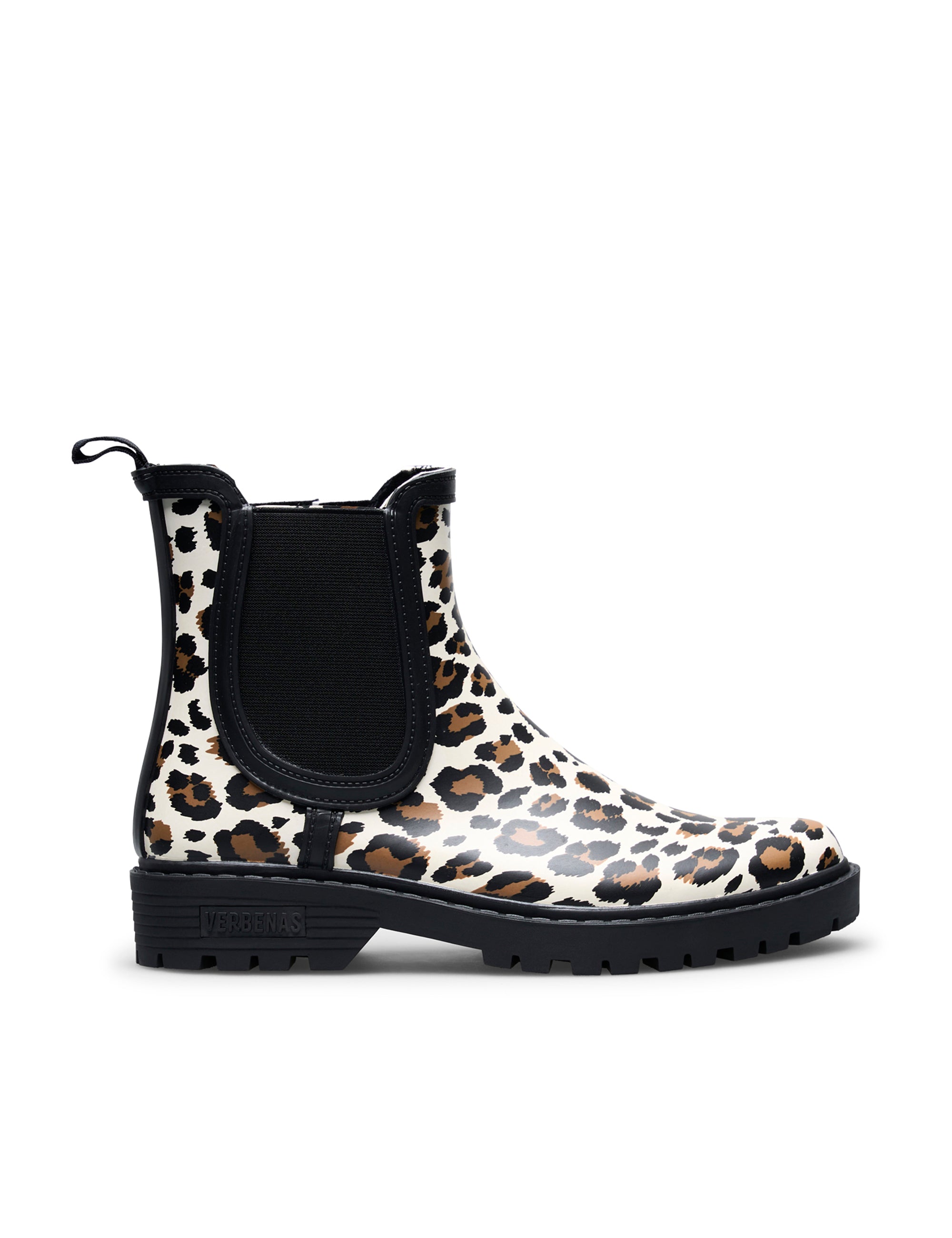 Bota de Agua Gaudi Smooth Animal Crudo Leo/Black