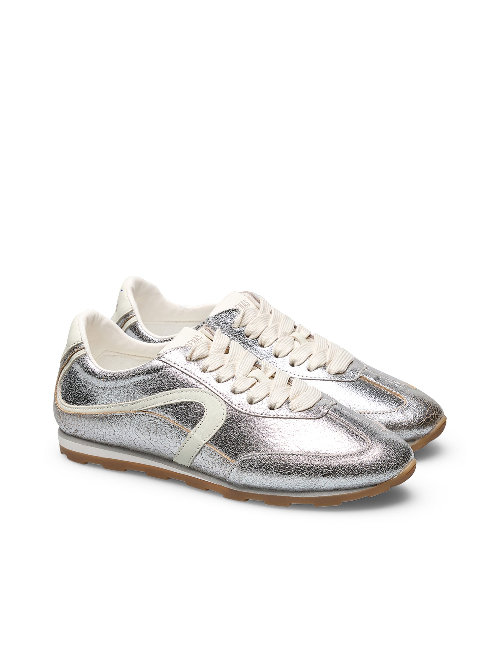 Sneakers Jamaica Breck Sava Plata-Ivory