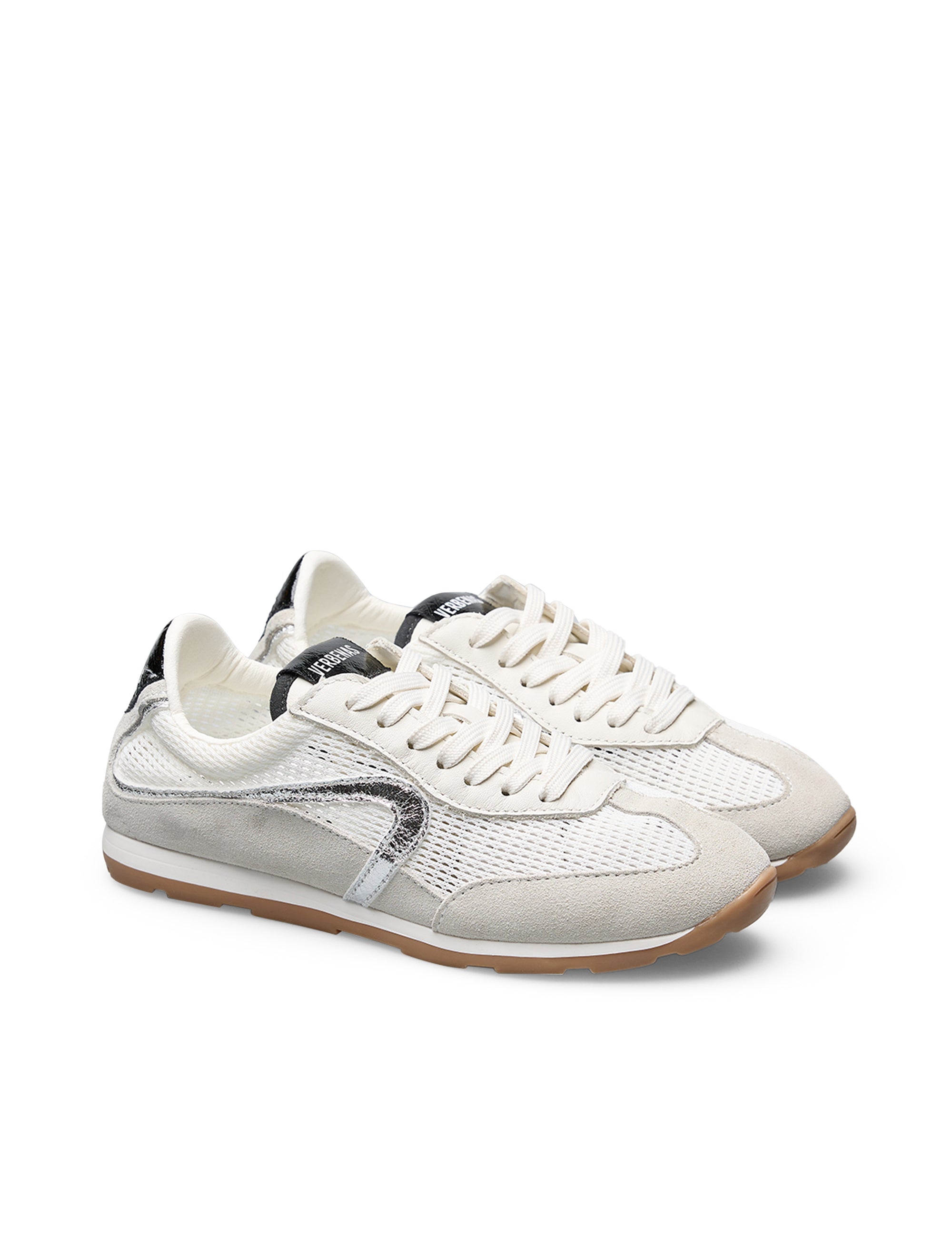 Sneakers Jamaica Net/Kro Blanco-Plata-Negro