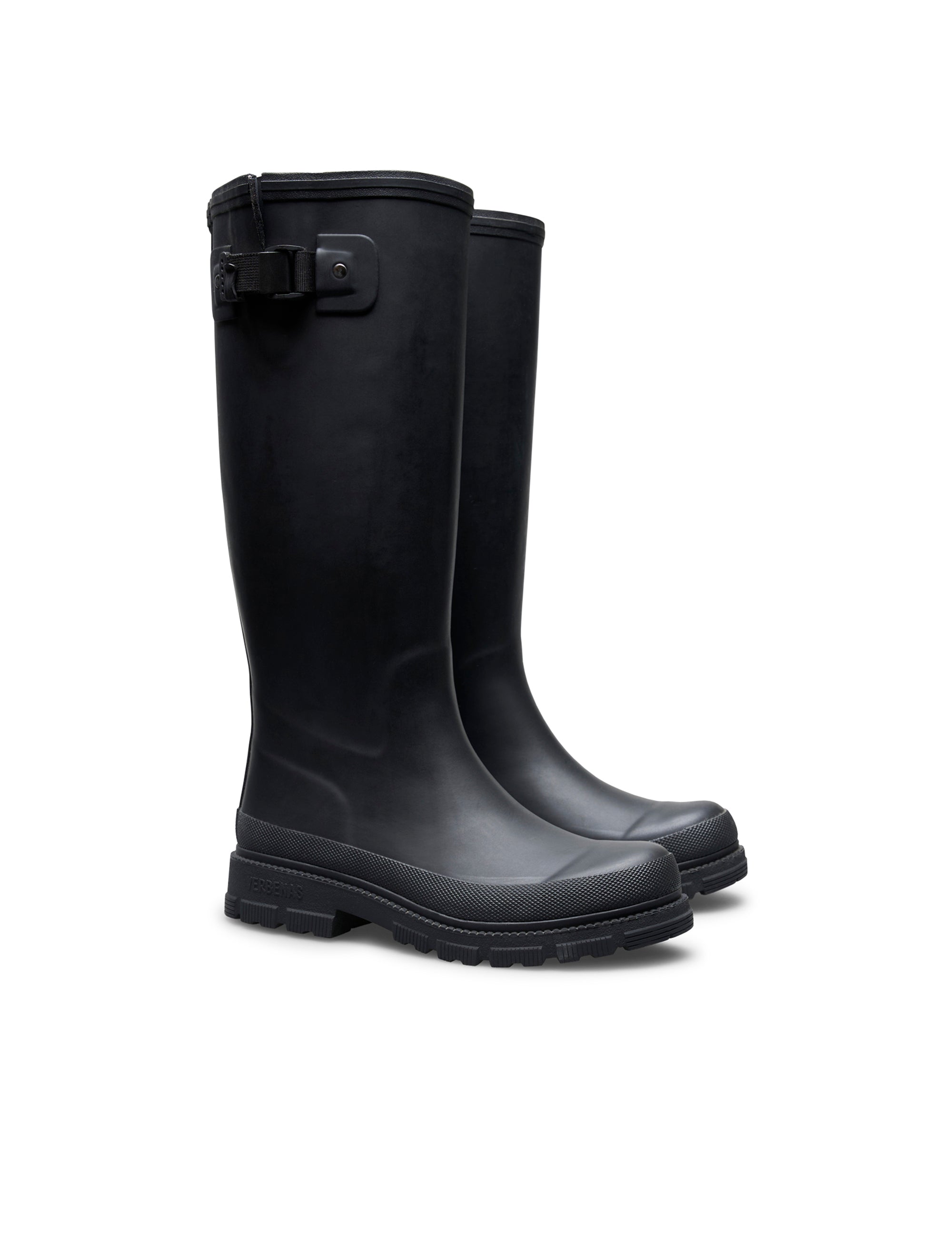 Stivali da pioggia Lili Fur Smooth Black/Black