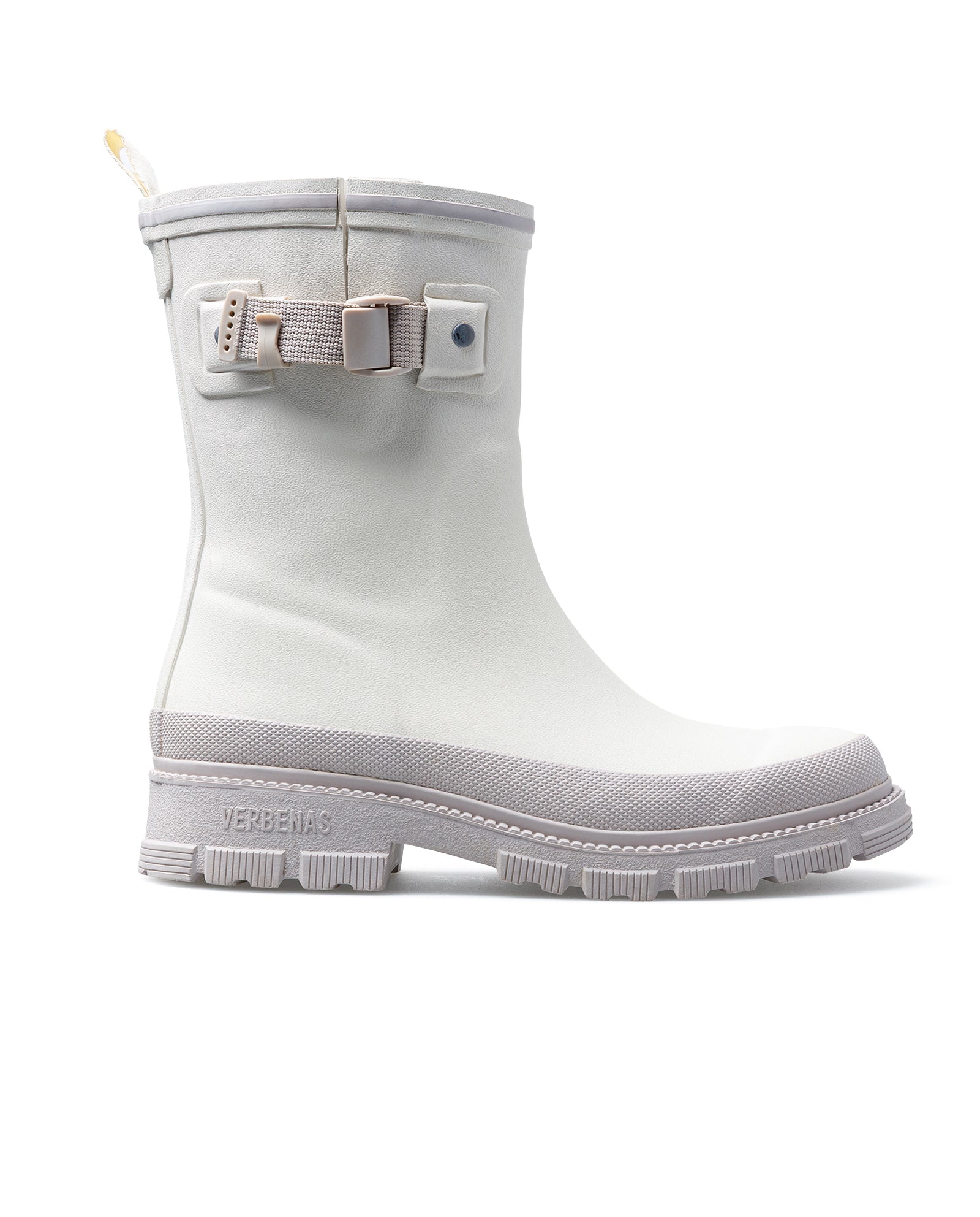 Botas Agua Lina Mate Combi Off White Greige