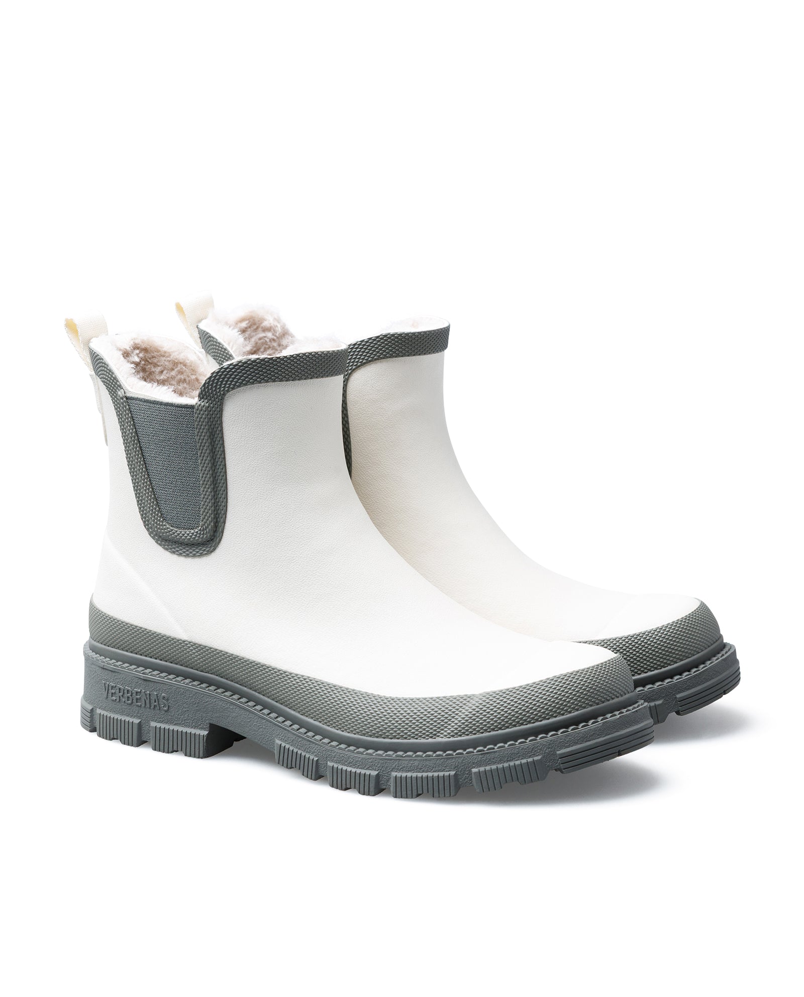 Botas Agua Lua Mate Combi  Fur Off White Trebol