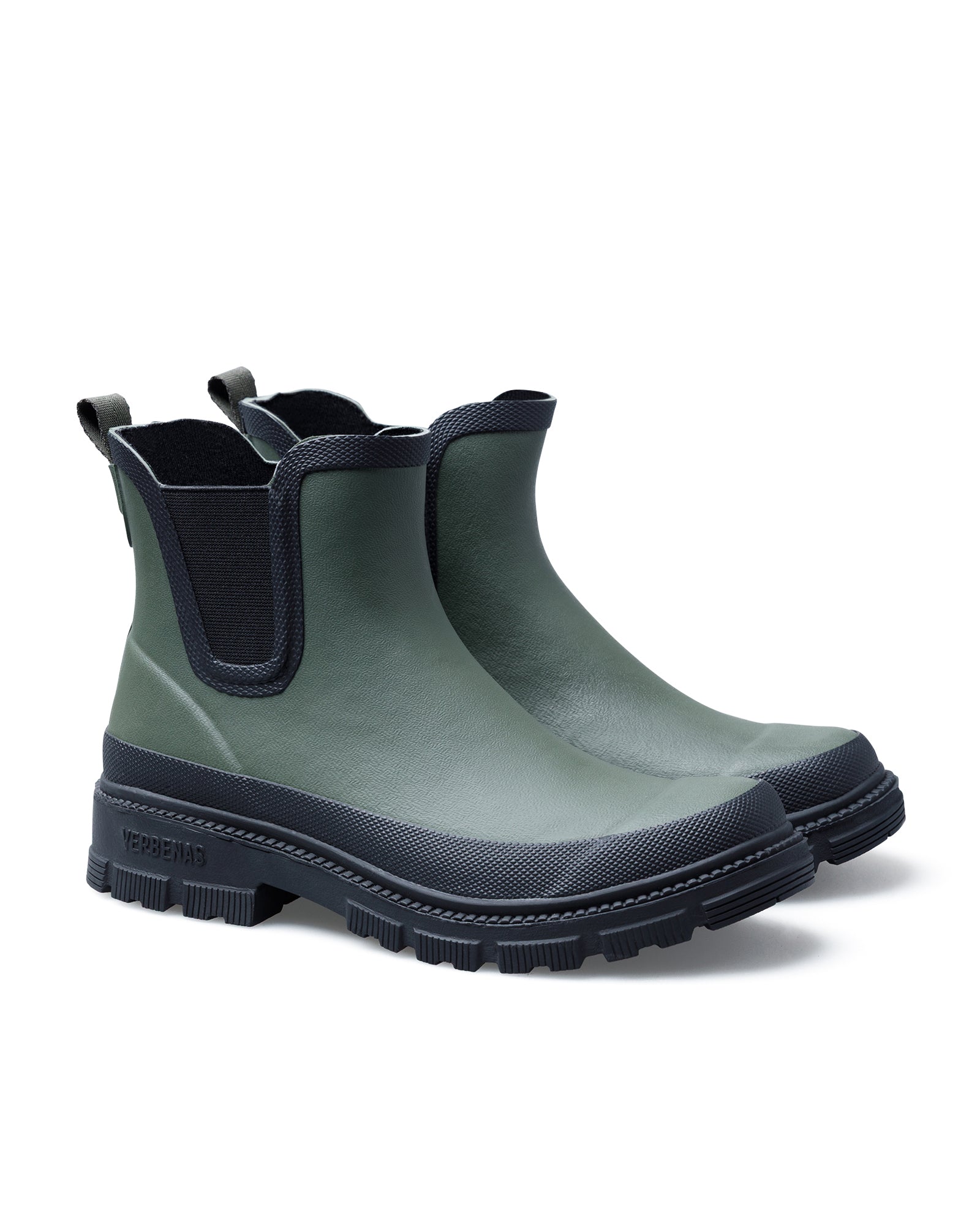 Botas Agua Lua Mate Combi Kaki-Black
