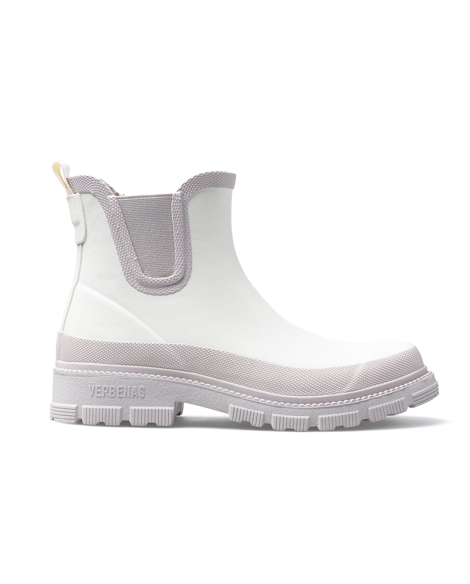 Botas Agua Lua Mate Combi Off White Greige