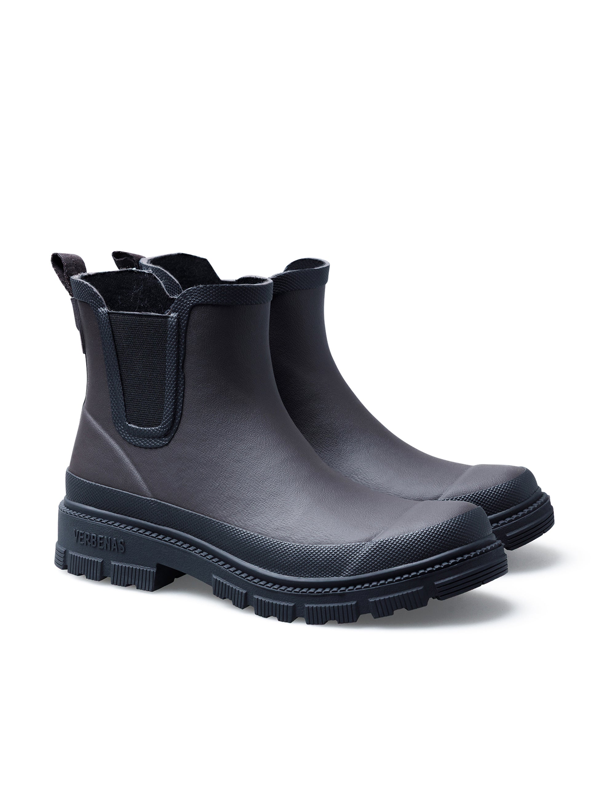 Rain Boots Lua Smooth Brown/Black