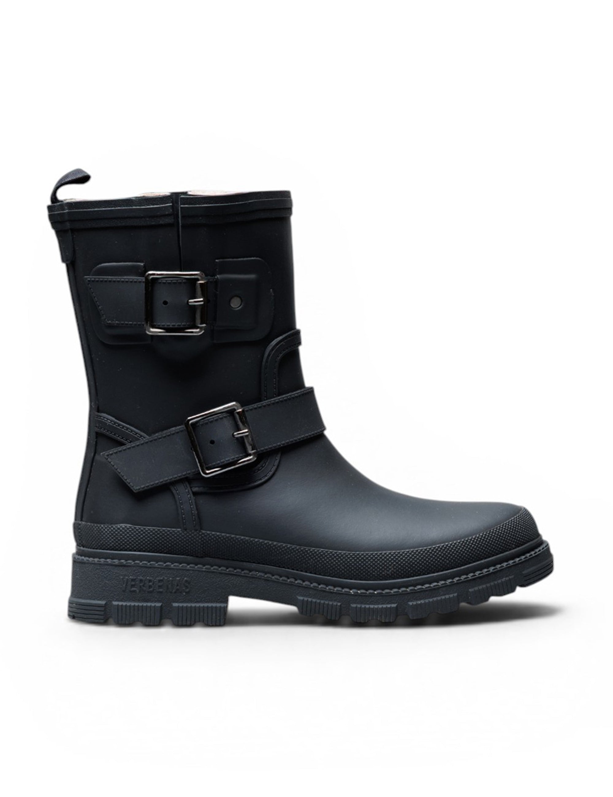 Stivali da pioggia Lucia Fur Smooth Black/Black