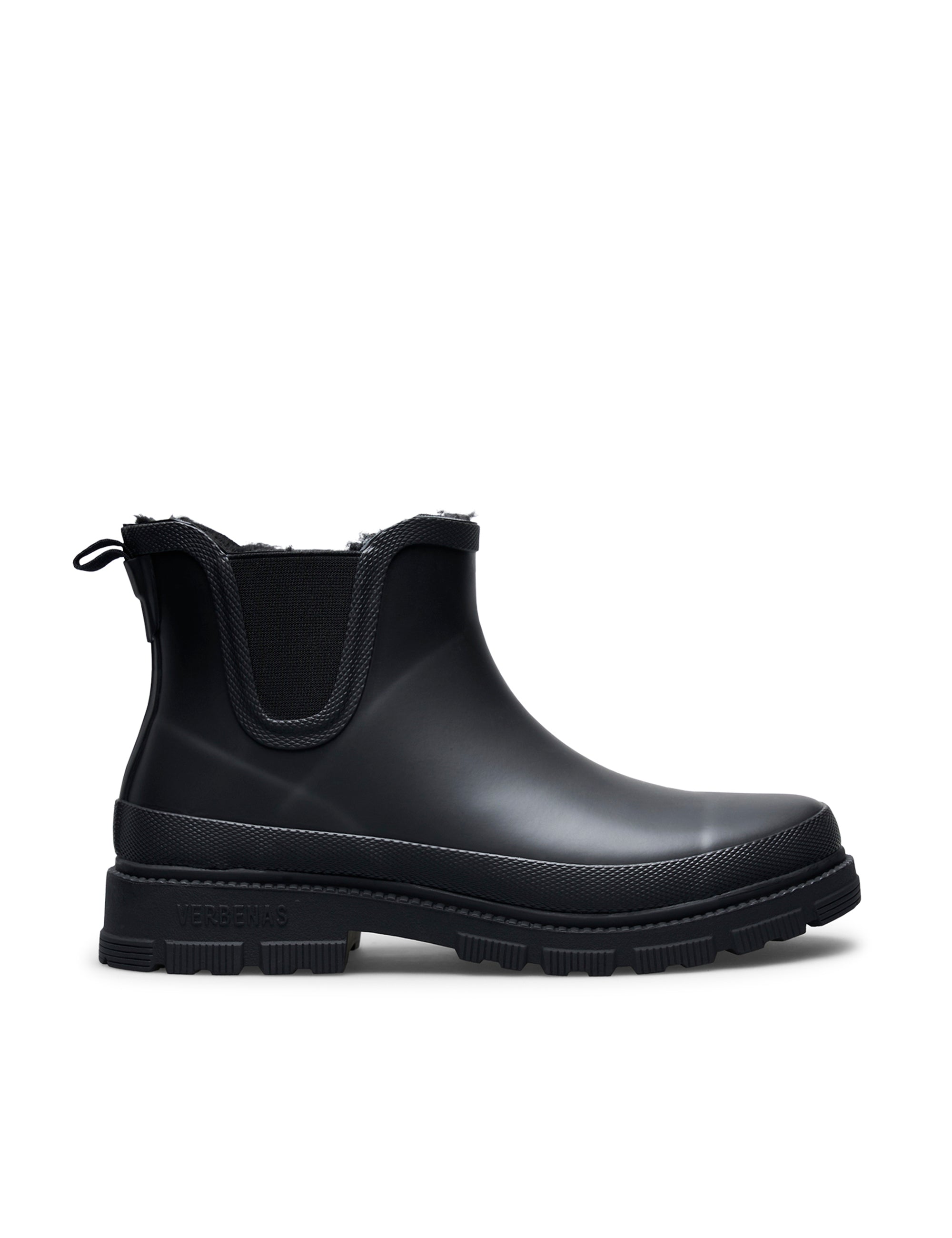 Botas de Água Luka Fur Smooth Black/Black