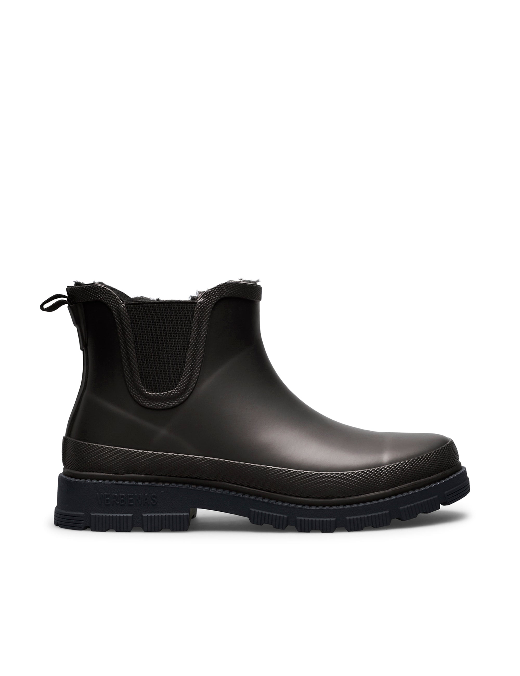 Botas de Água Luka Fur Smooth Brown/Black